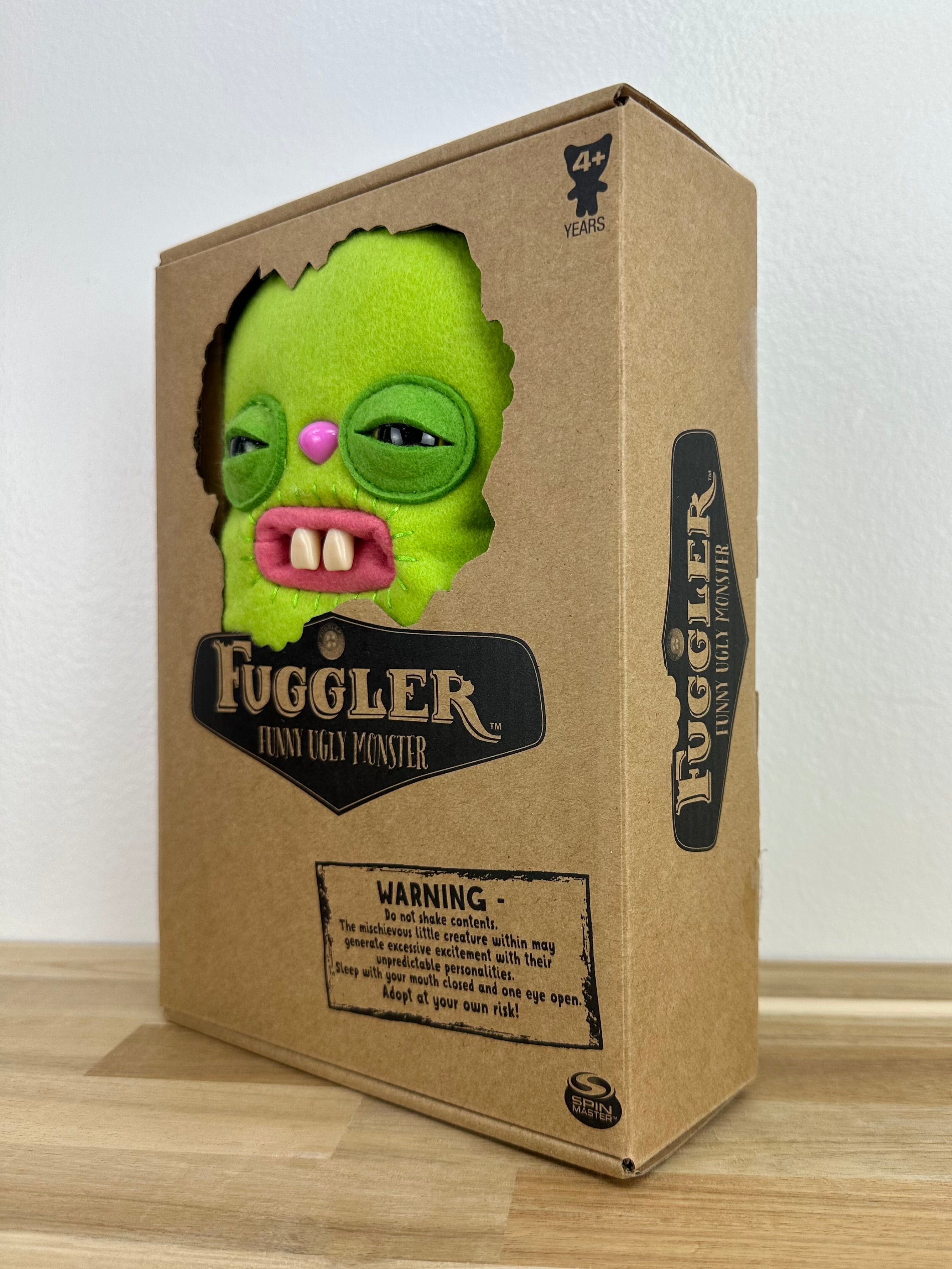 RARE * Fuggler Rabid Rabbit • Green • Spin Master Original • New in SEALED Box