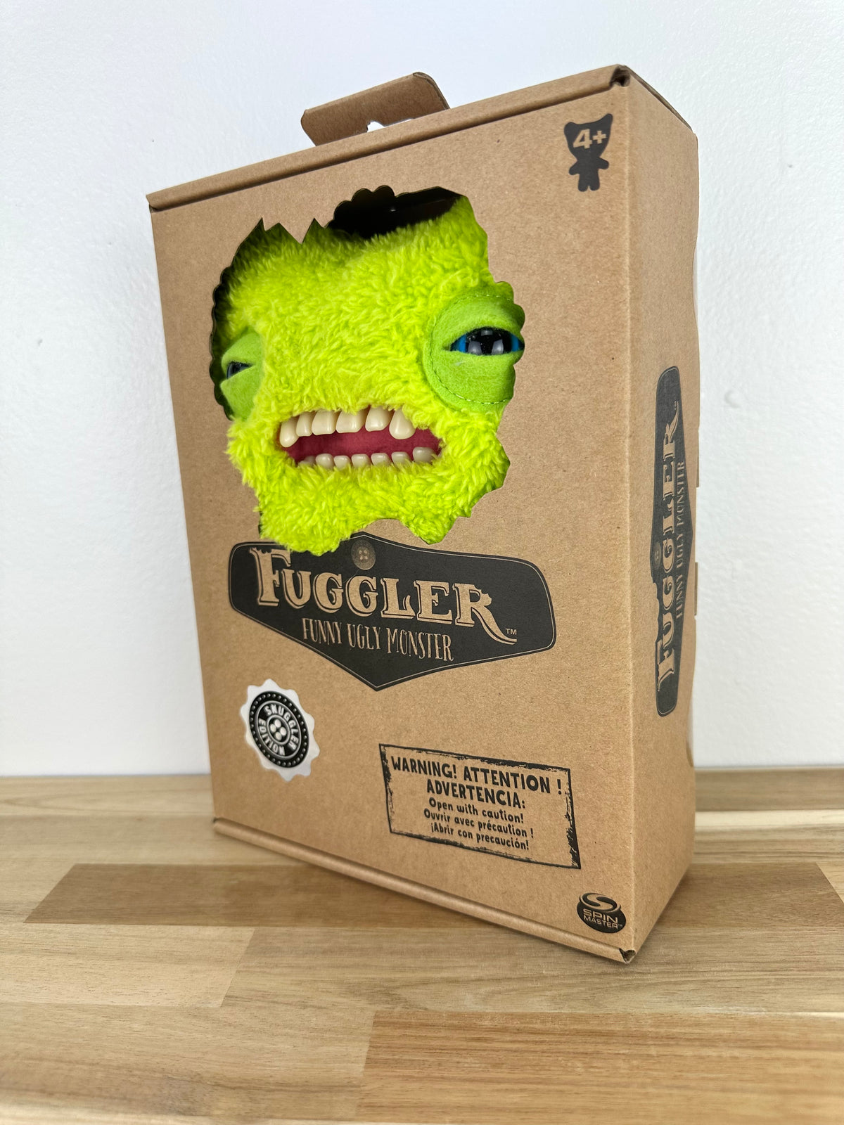 Munch Munch Fuggler - Fuzzy Lime Green - Snuggler Edition - Addo - UK Exclusive - Retired - Sealed Box