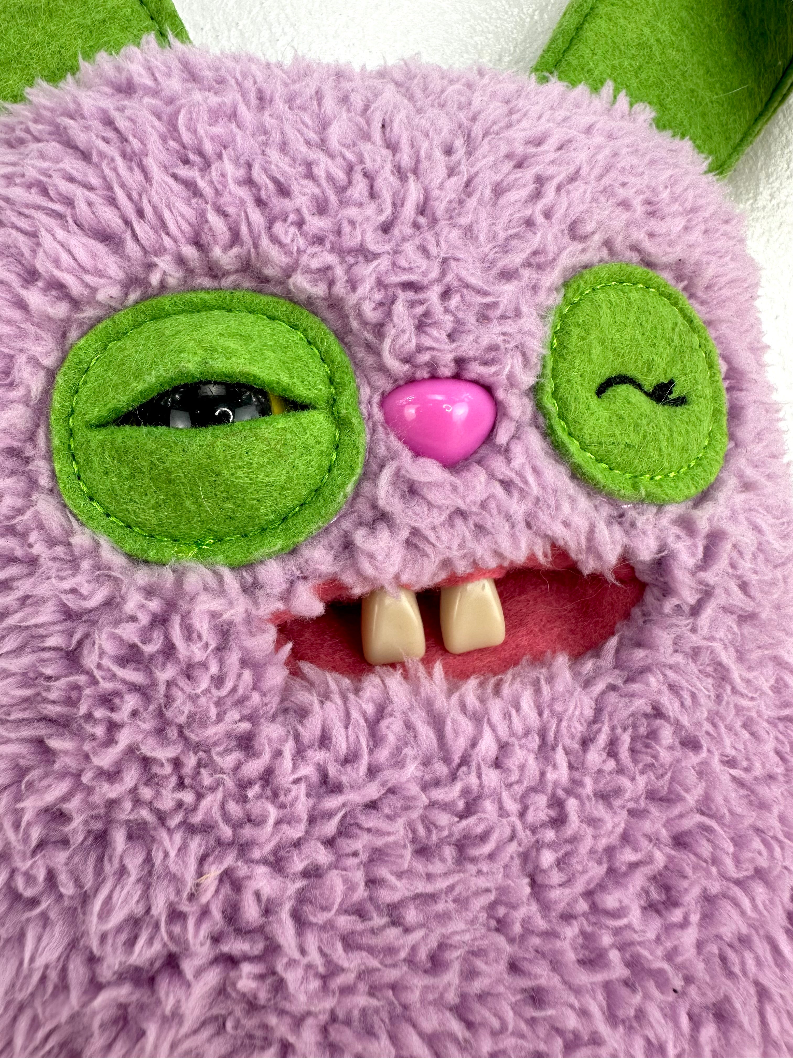 Rabid Rabbit Fuggler • Lilac Plush • Special Edition • Addo Play • UK Exclusive • MINT Condition • No Box