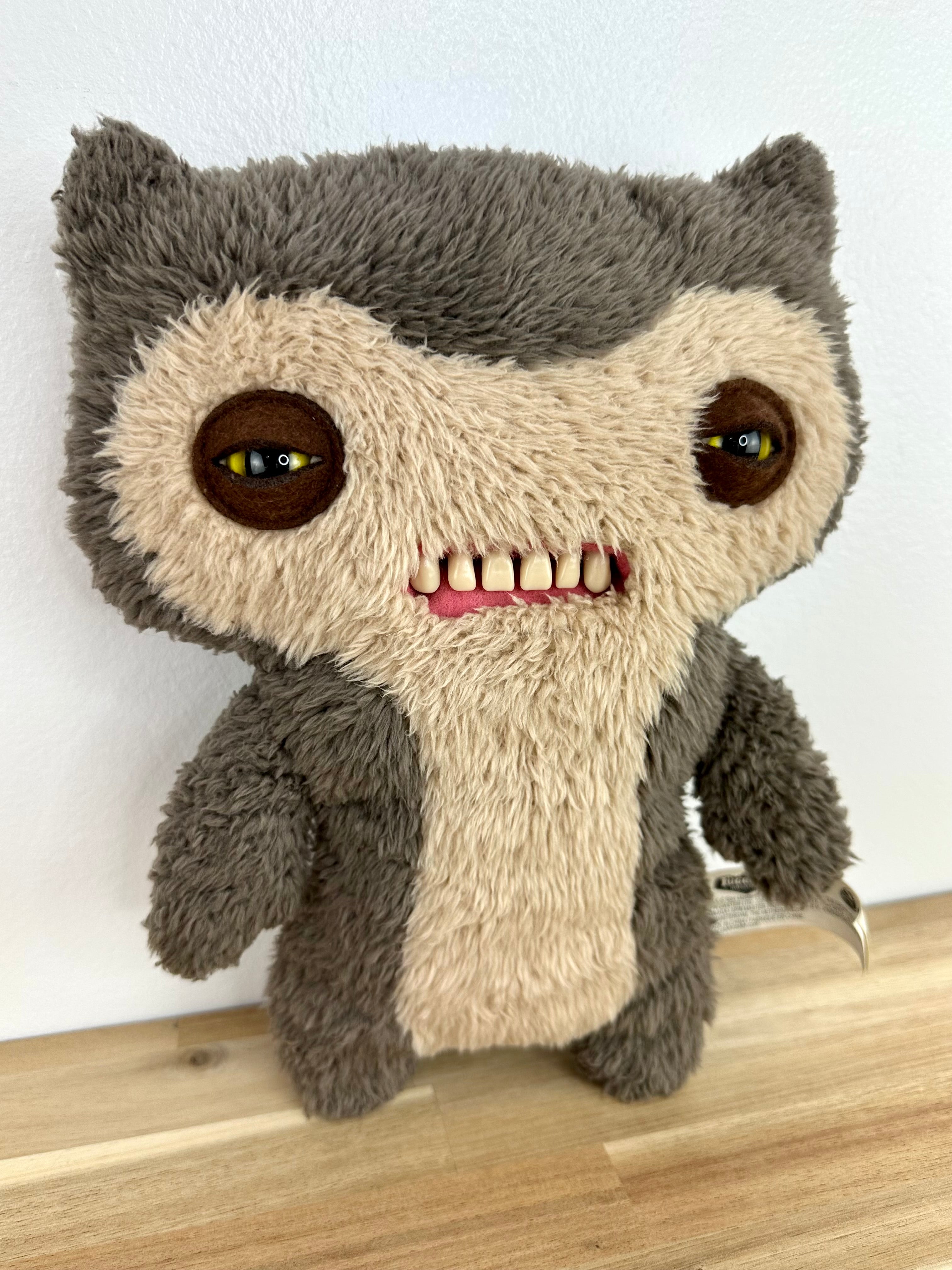 RARE * Fuggler Lil Demon • Brown Fur • 12 inch • Spinmaster • No Box