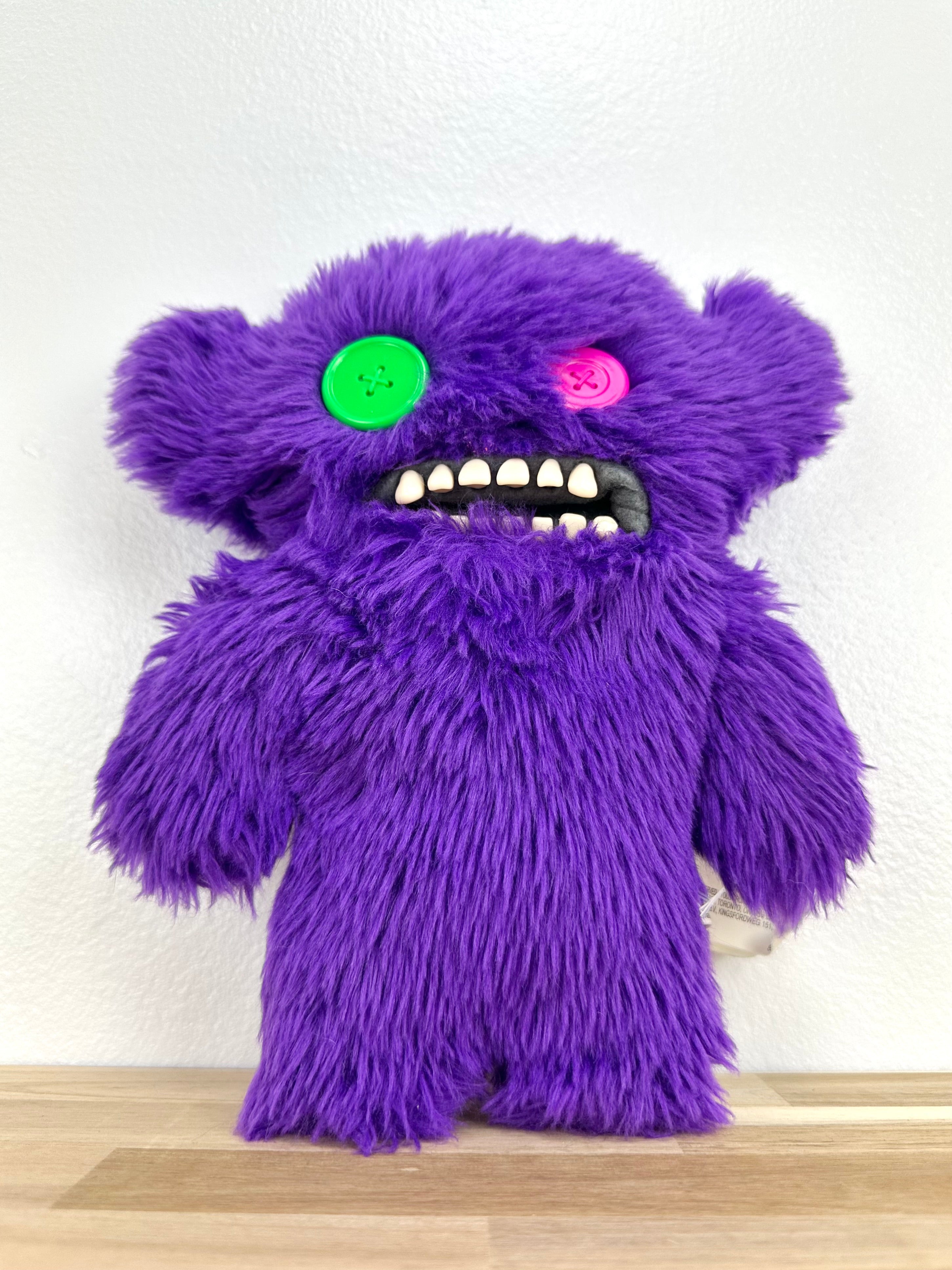 RETIRED * Fuggler Purple Grumpy Grumps • Spin Master • MINT Condition • No Box