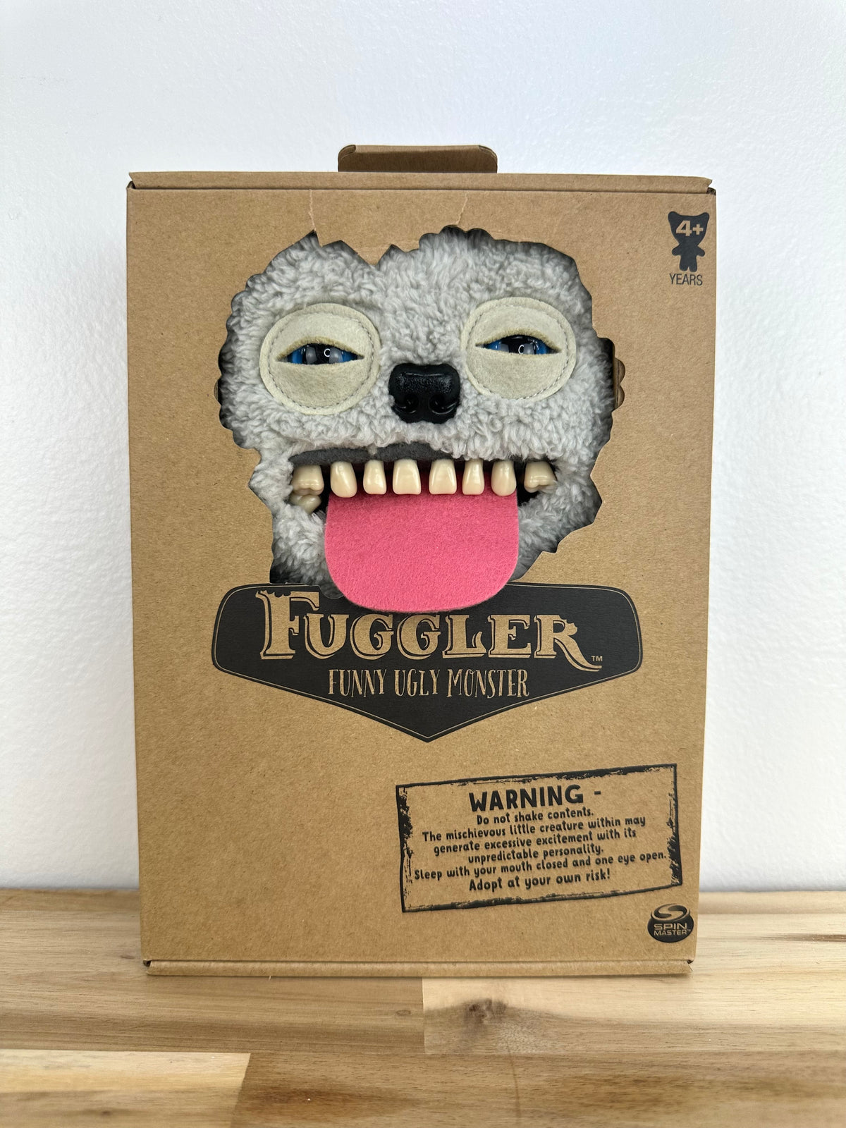 Sir Belch Fuggler - Grey Fur - Spin Master - Retired - Mint Condition - Sealed Box