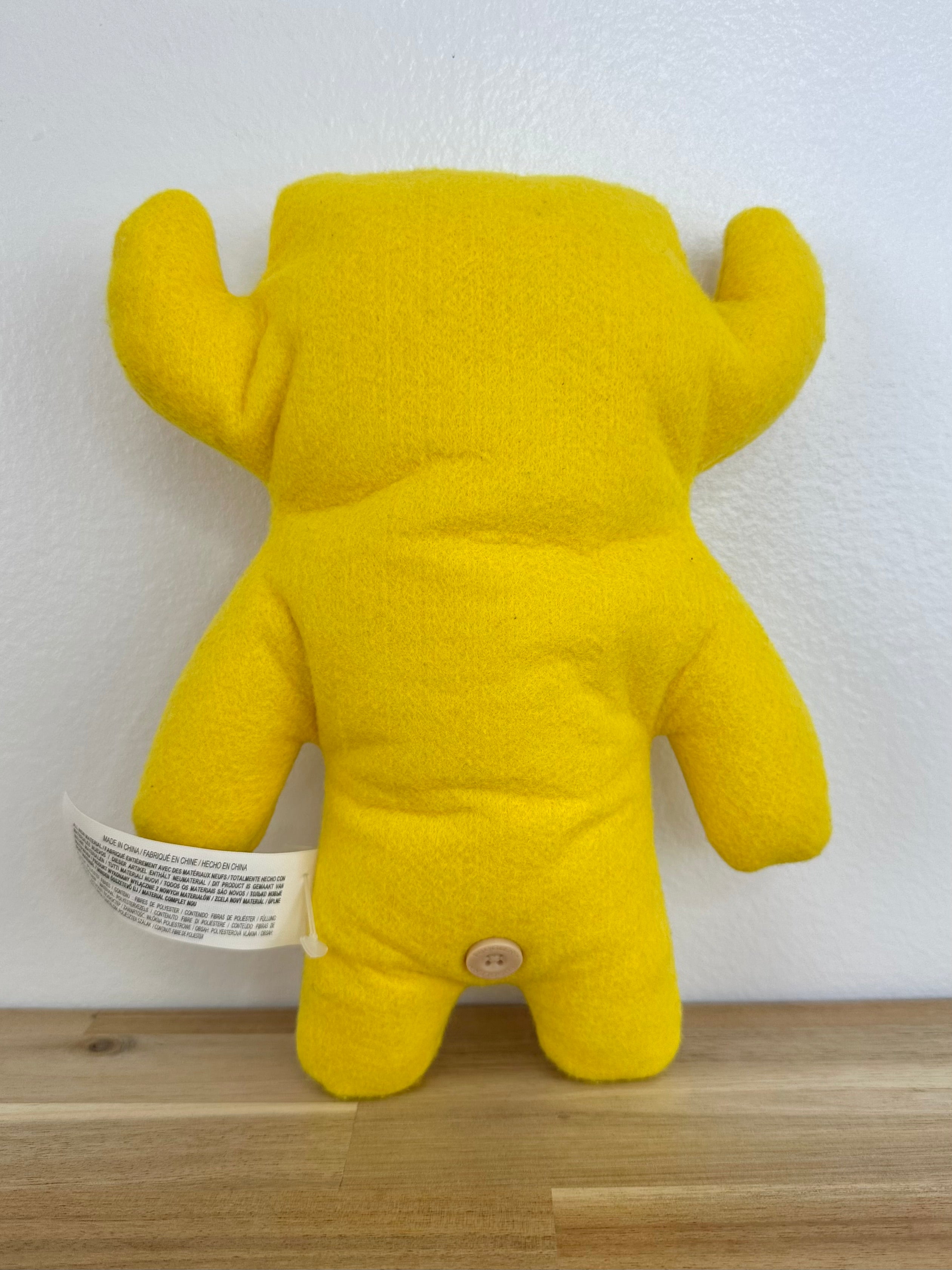 RETIRED * Fuggler Yellow Grumpy Grumps • Spin Master • MINT Condition • No Box