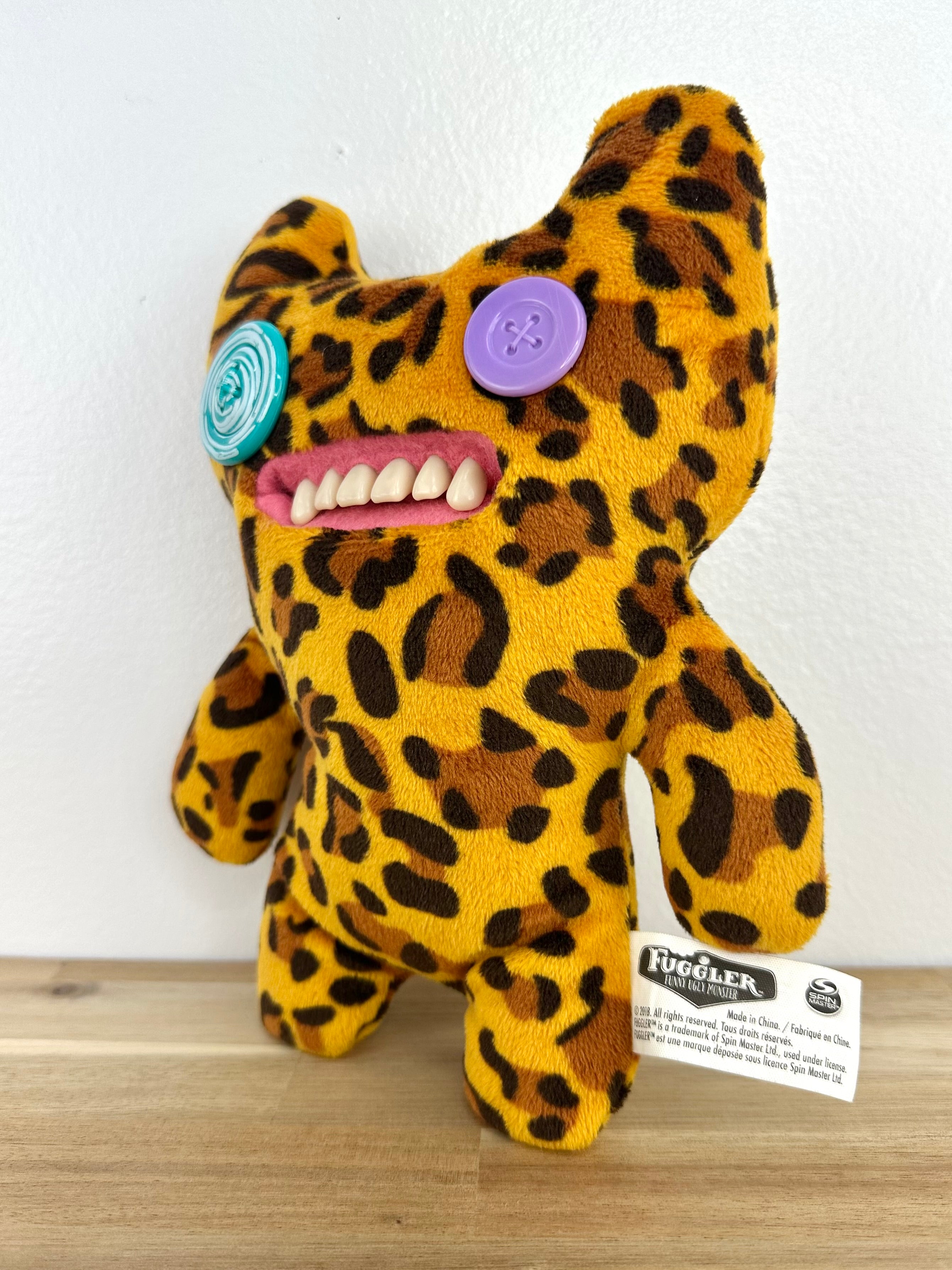 Indecisive Monster Fuggler • Leopard Print • Addo Play • MINT Condition • No Box