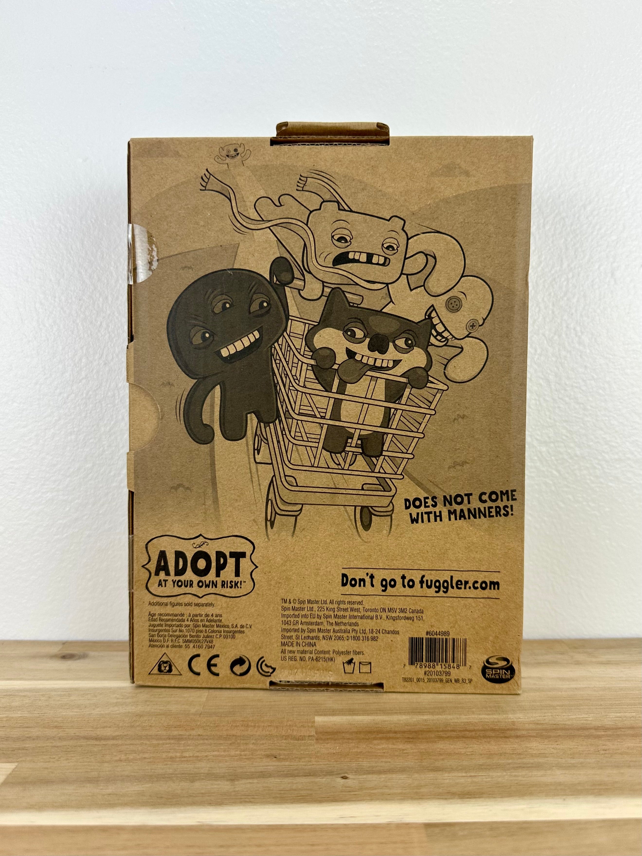 * RARE * Fuggler Oogah Boogah • Grey • Spin Master Original • New in SEALED Box