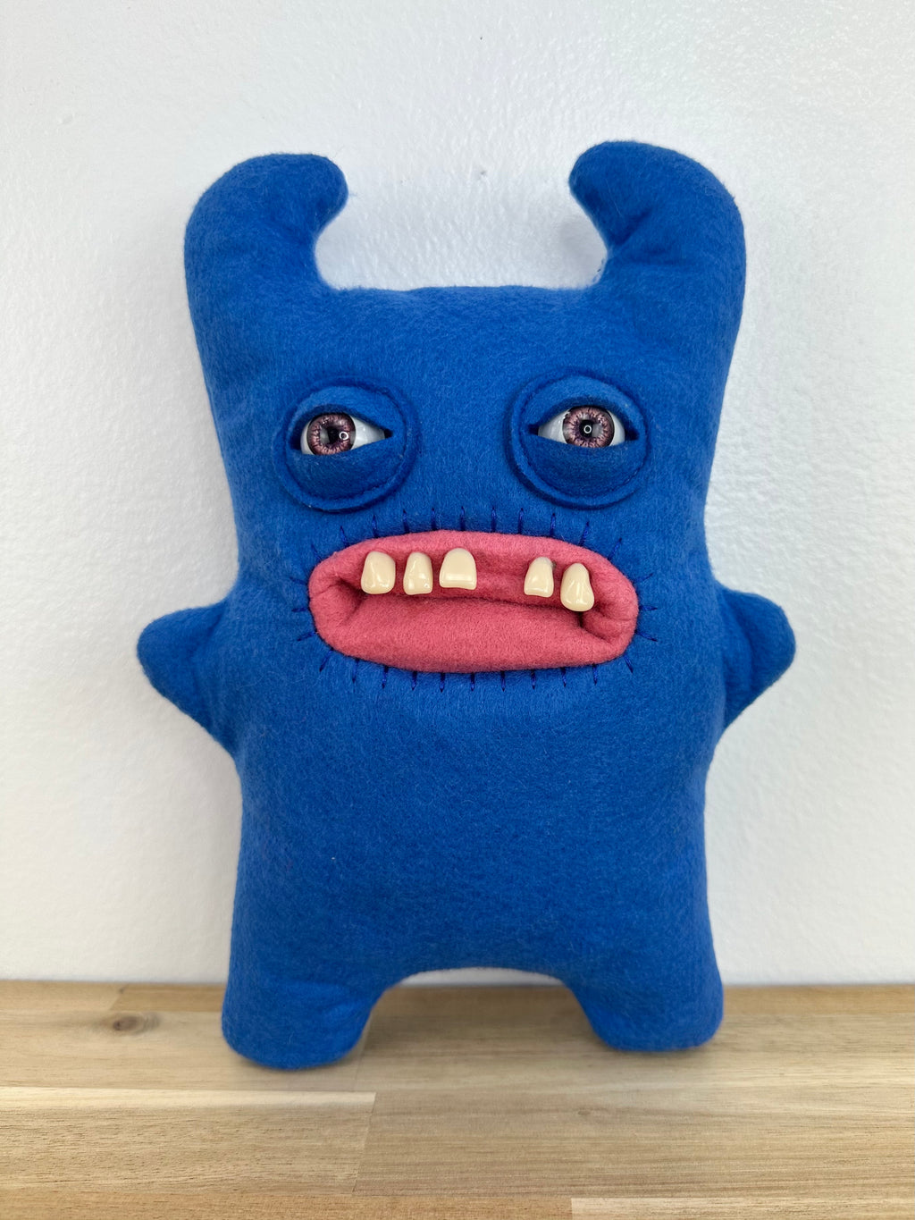 Sir Horns Alot Fuggler • Spin Master • Blue Felt • Tag Cut