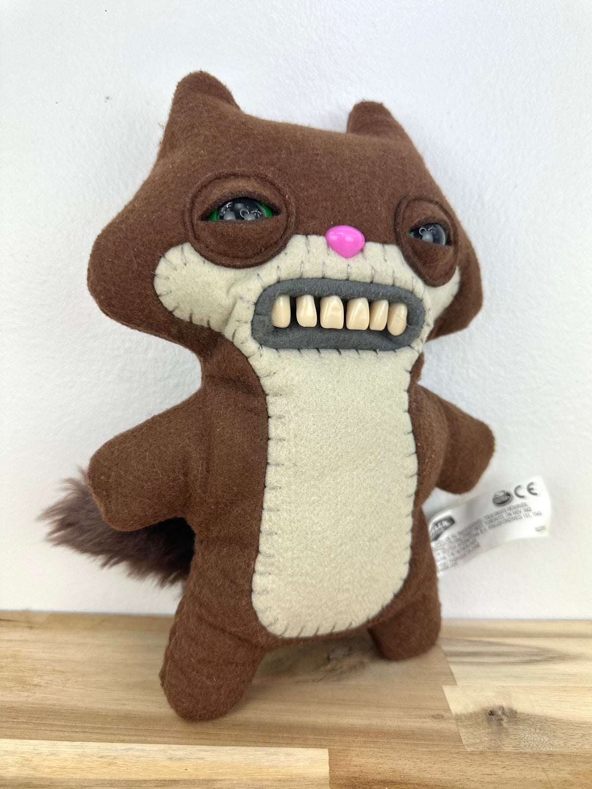 Sketchy Squirrel Fuggler - Brown - Spin Master Original - Retired - No Box