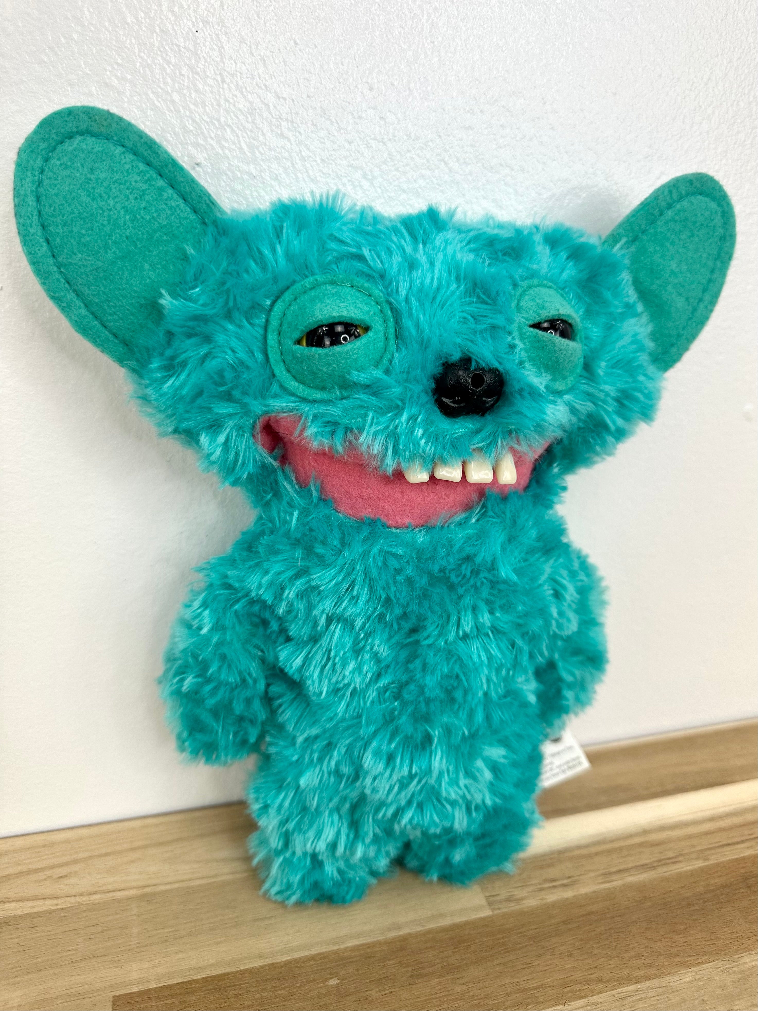 VERY RARE • Fuggler Fart Face Grin Grin • Turquoise Retired • MINT Condition • No Box