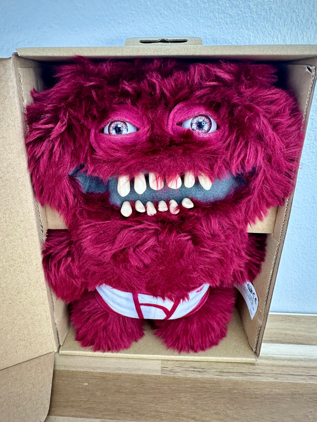 RARE * Fuggler Count Underoo Mcgoo Burgundy/Maroon • NEW in Open Box •