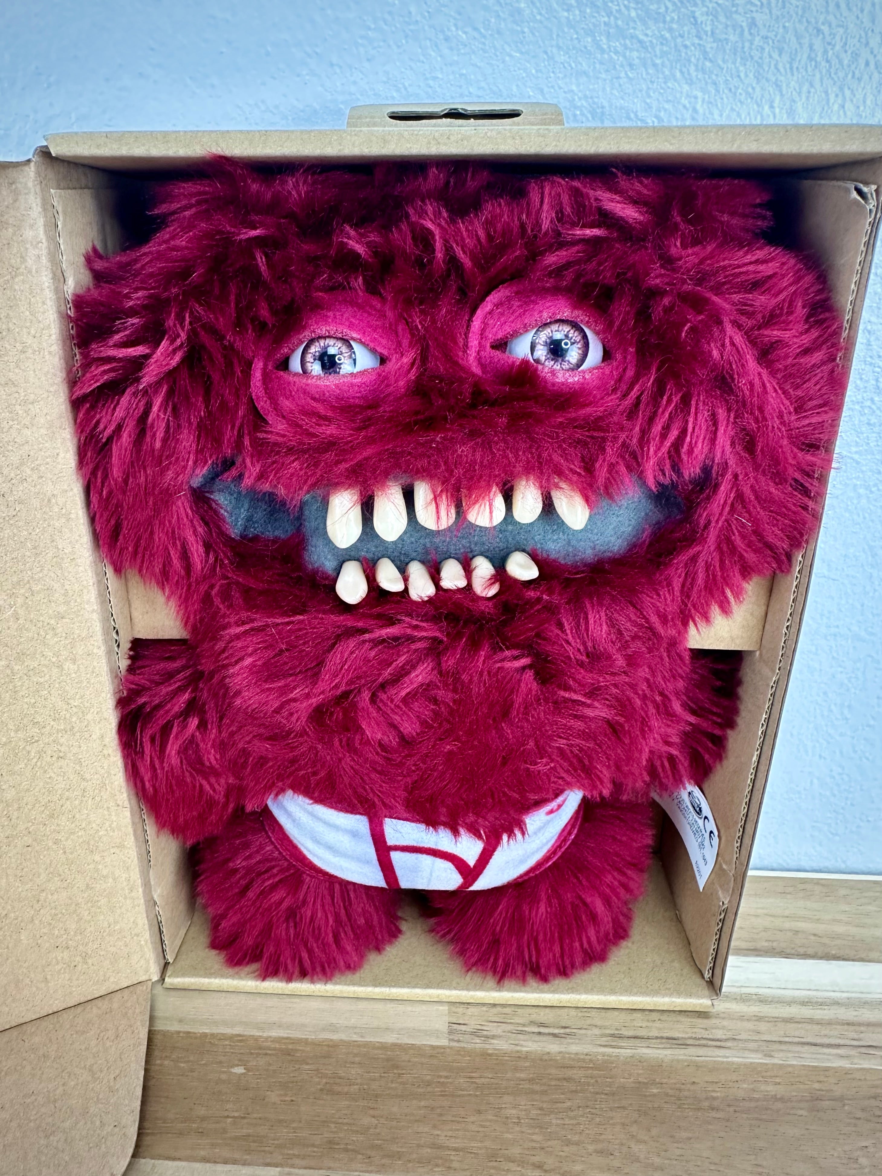 RARE * Fuggler Count Underoo Mcgoo Burgundy/Maroon • NEW in Open Box •