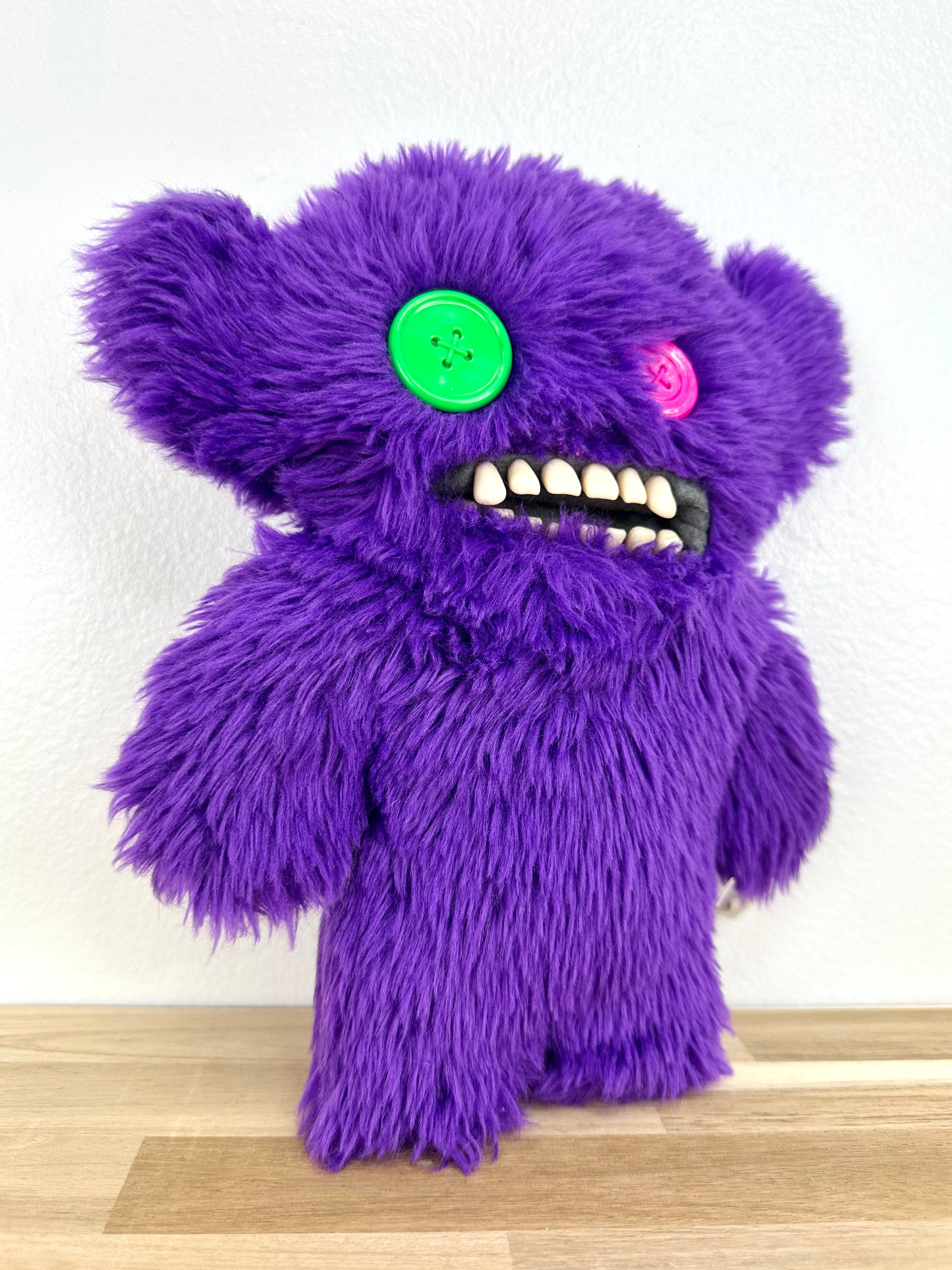 RETIRED * Fuggler Purple Grumpy Grumps • Spin Master • MINT Condition • No Box