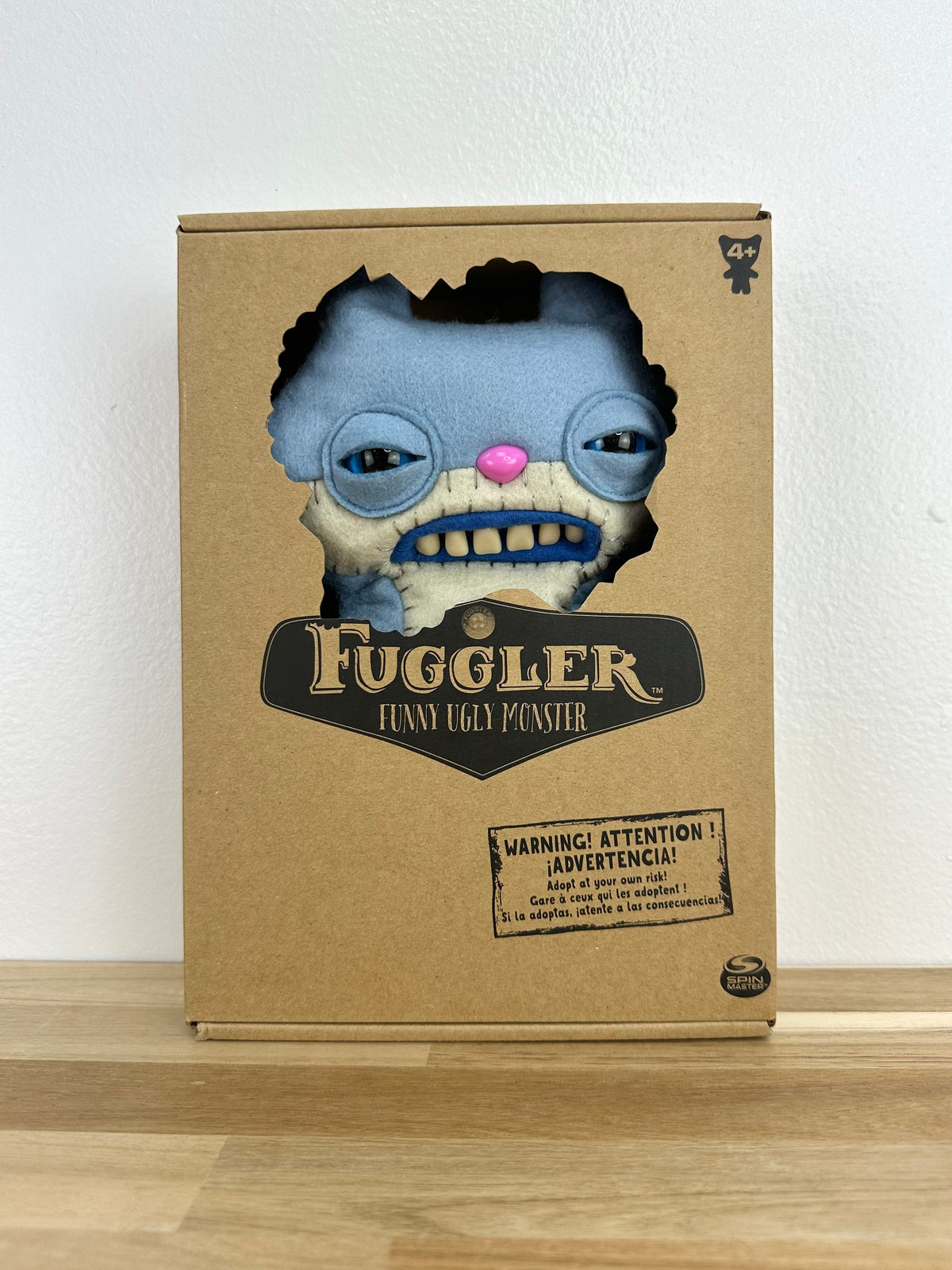 Sketchy Squirrel Fuggler - Periwinkle Blue - Spin Master Original - Retired - Sealed Box