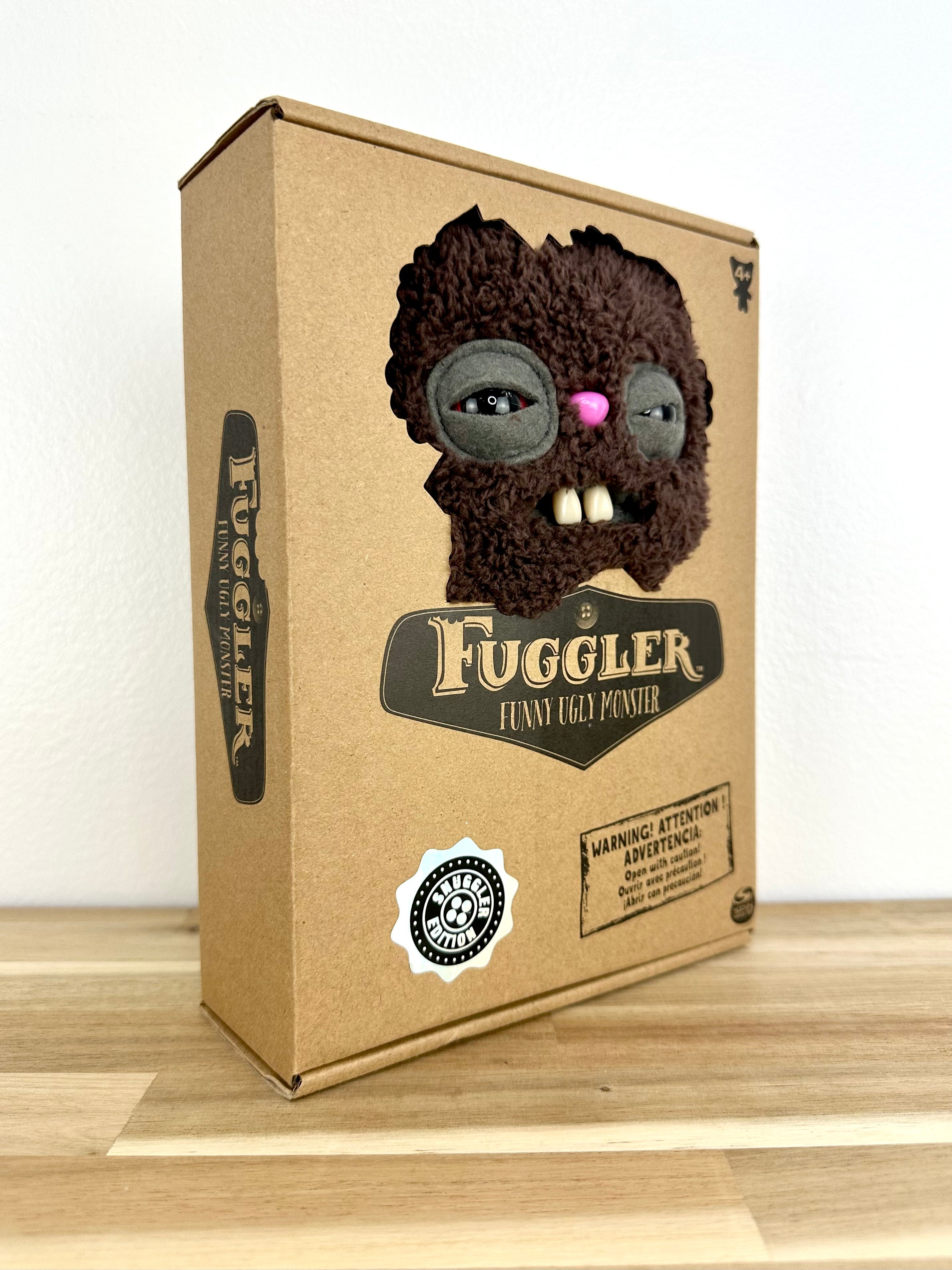 Rabid Rabbit Fuggler • Fuzzy Brown • Snuggler Edition • Addo • UK Exclusive • NEW in Open Box