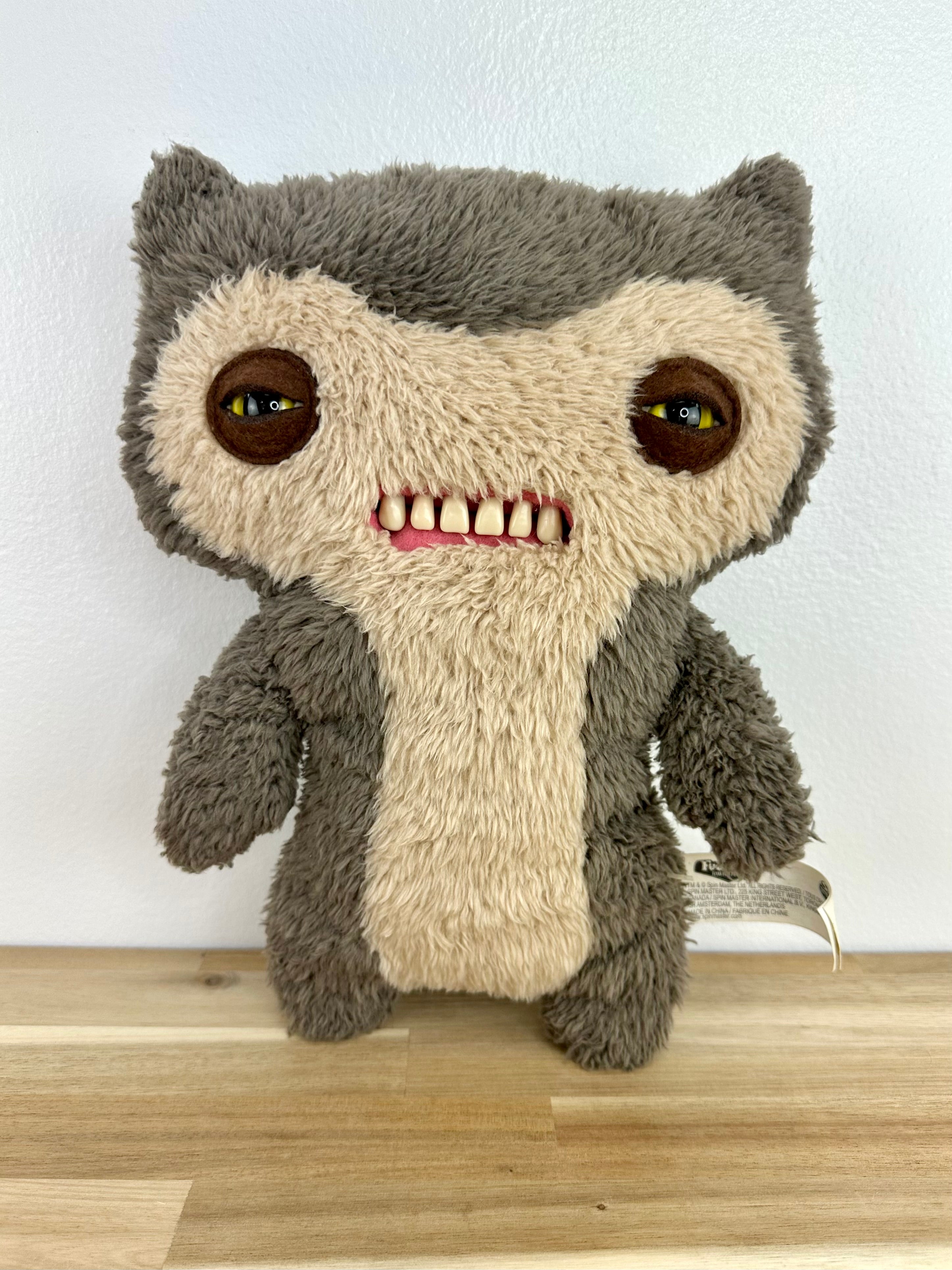 RARE * Fuggler Lil Demon • Brown Fur • 12 inch • Spinmaster • No Box