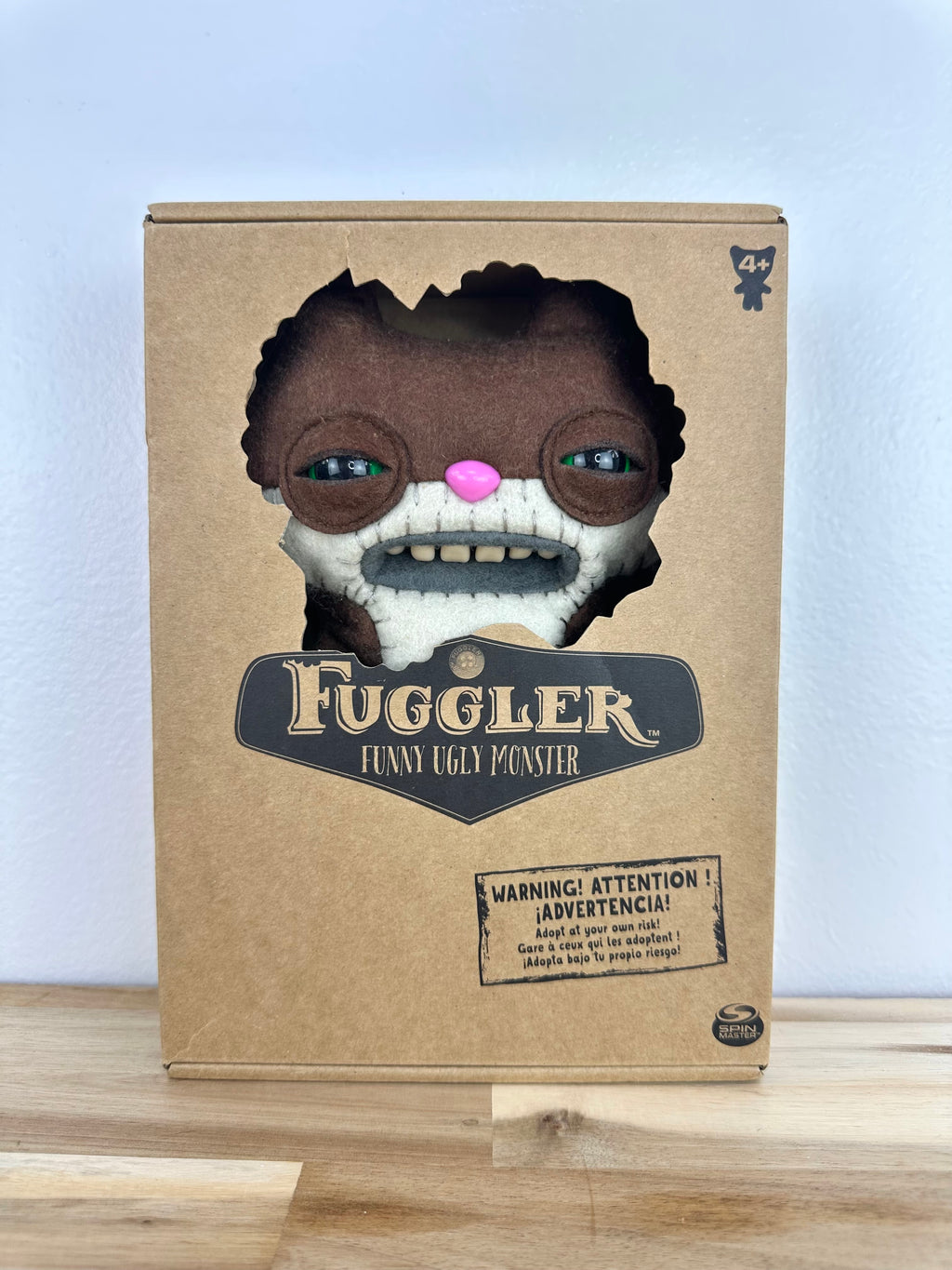 Sketchy Squirrel Fuggler - Brown - Spin Master Original - Retired - Sealed Box