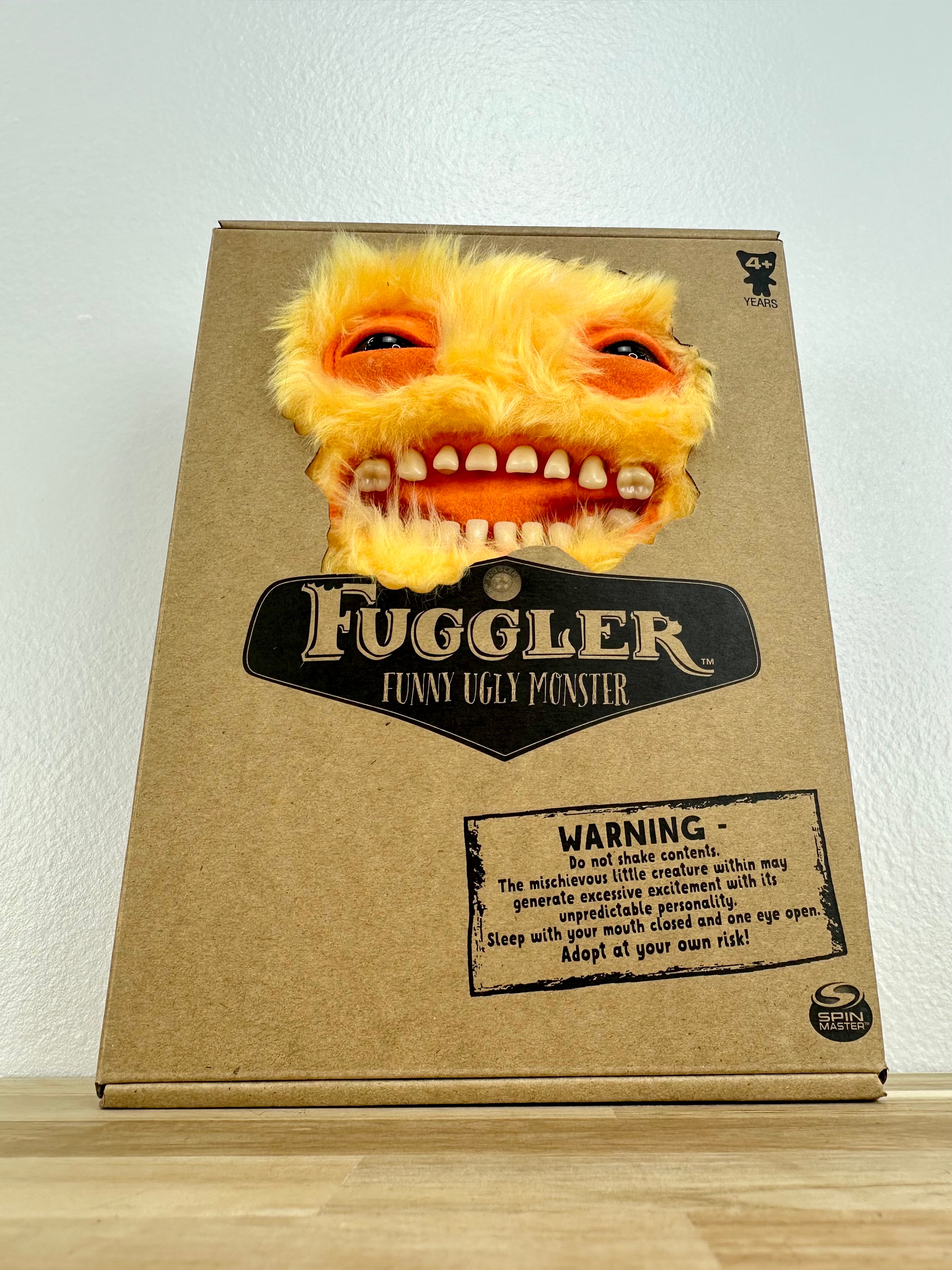 NEW • Fuggler Mr. Buttons • Yellow Fur • Spin Master • NEW Condition • Open Box