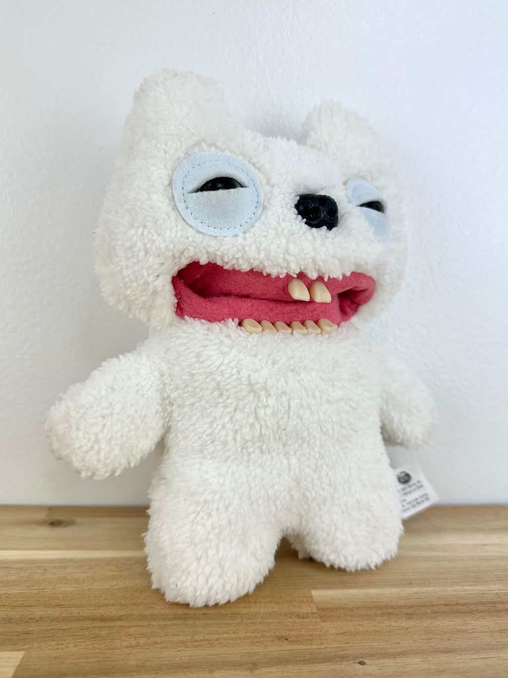 *RARE* Fuggler Stinkface • Fart Face • Addo • White Plush • MINT Condition • No Box
