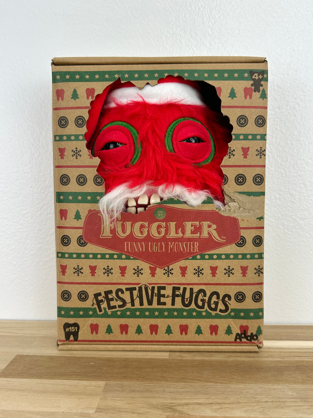 RETIRED • Santa Mr. Needles Fuggler • Festive Fuggs • Addo • Open Box