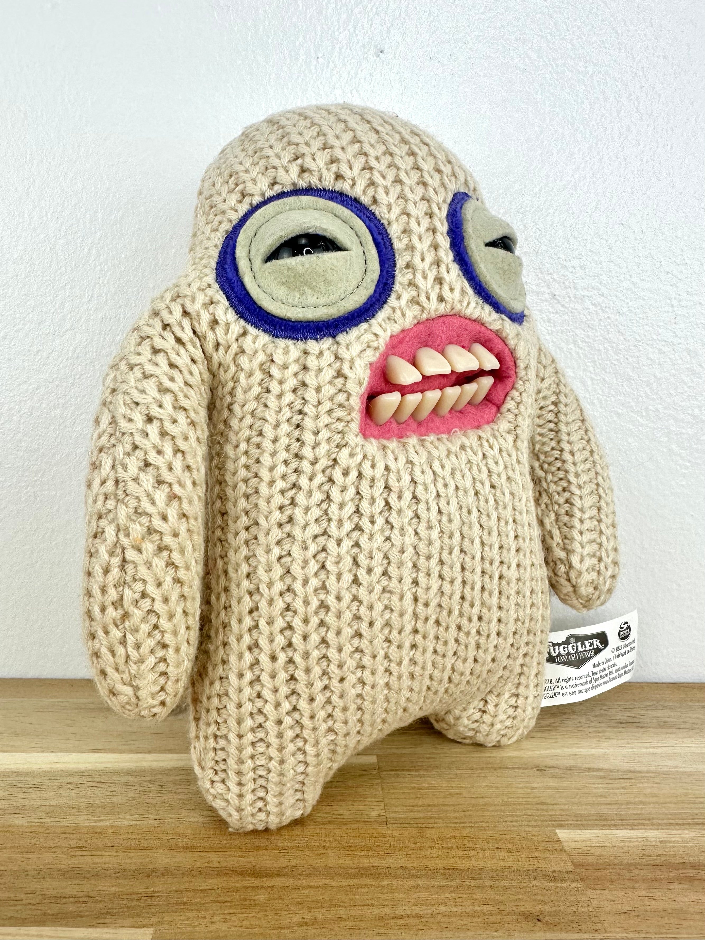 Mr. Needles Fuggler • Cream Knit • New Fuggs • Zuru • MINT Condition • No Box
