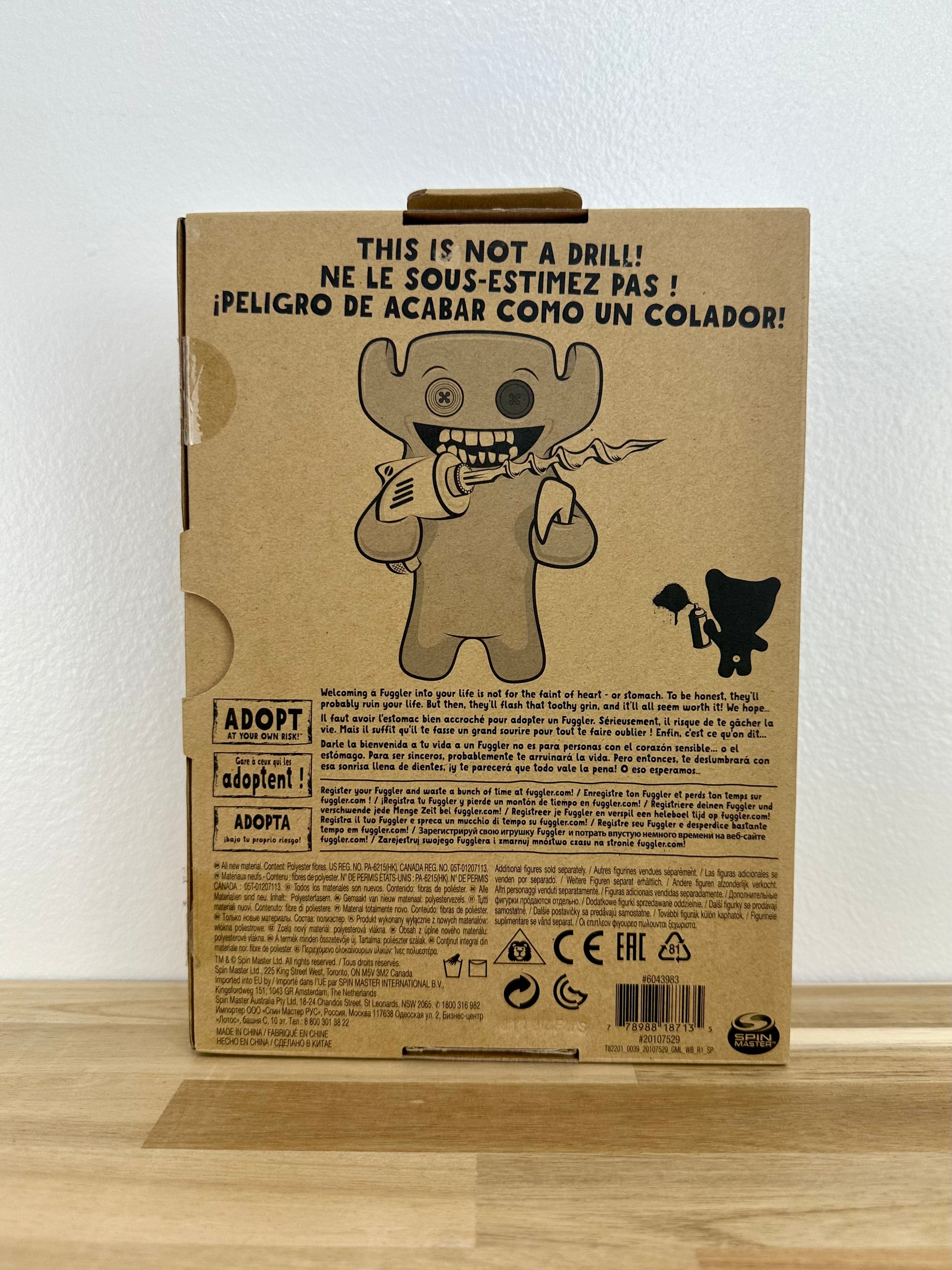RARE * Fuggler Count Underoo Mcgoo Burgundy/Maroon • NEW in Open Box •