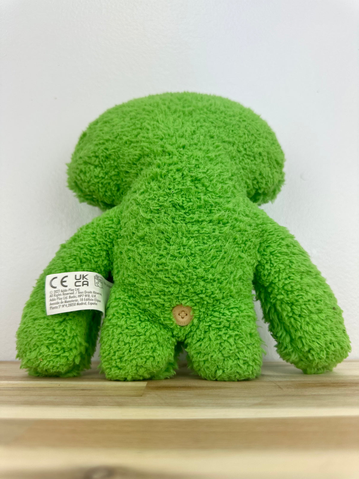 Squidge Fuggler - Fuzzy Green - Snuggler Edition - Addo - UK Exclusive - Retired - Mint Condition - No Box