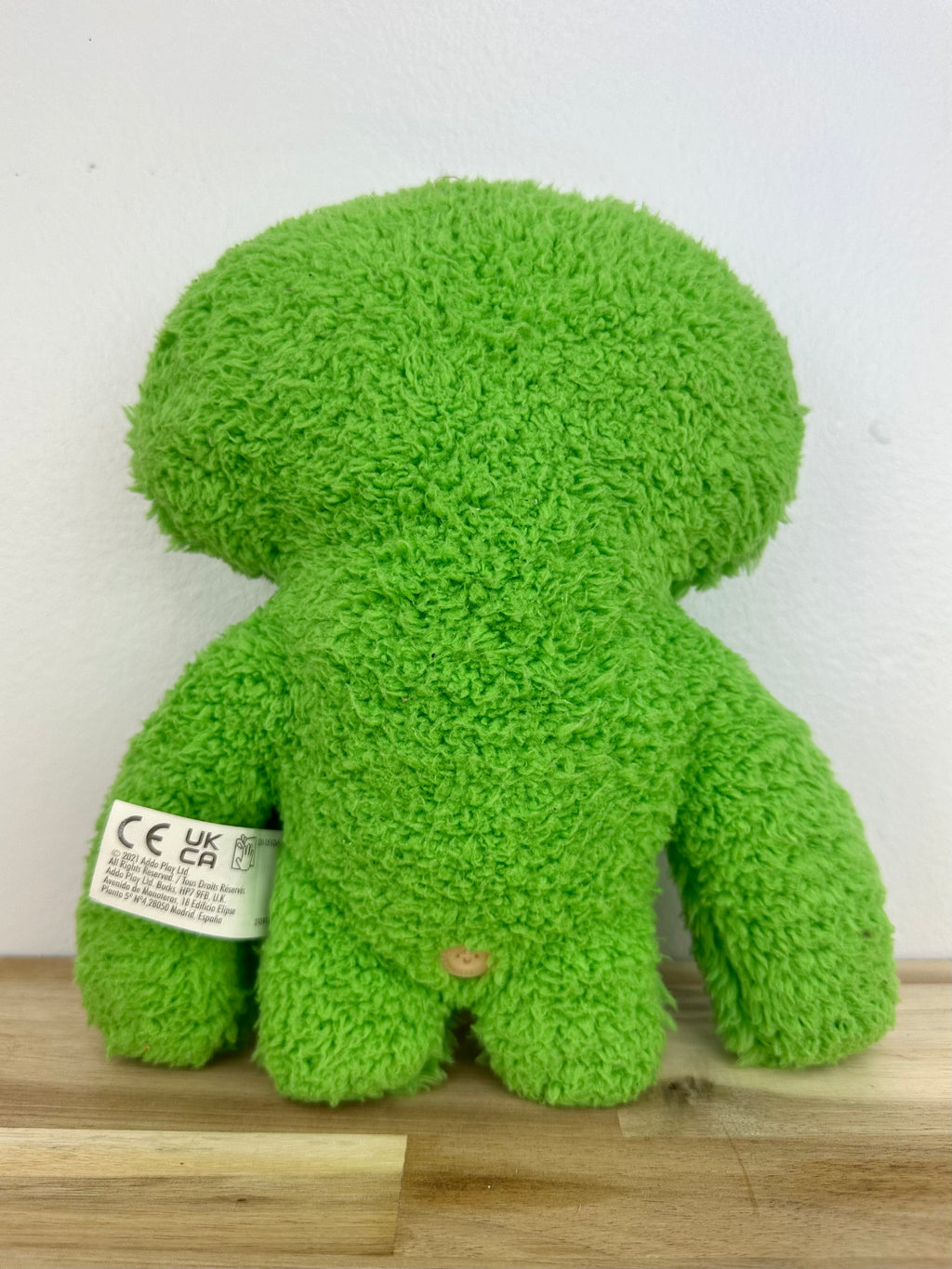Squidge Fuggler - Fuzzy Green - Snuggler Edition - Addo - UK Exclusive - Retired - Mint Condition - No Box
