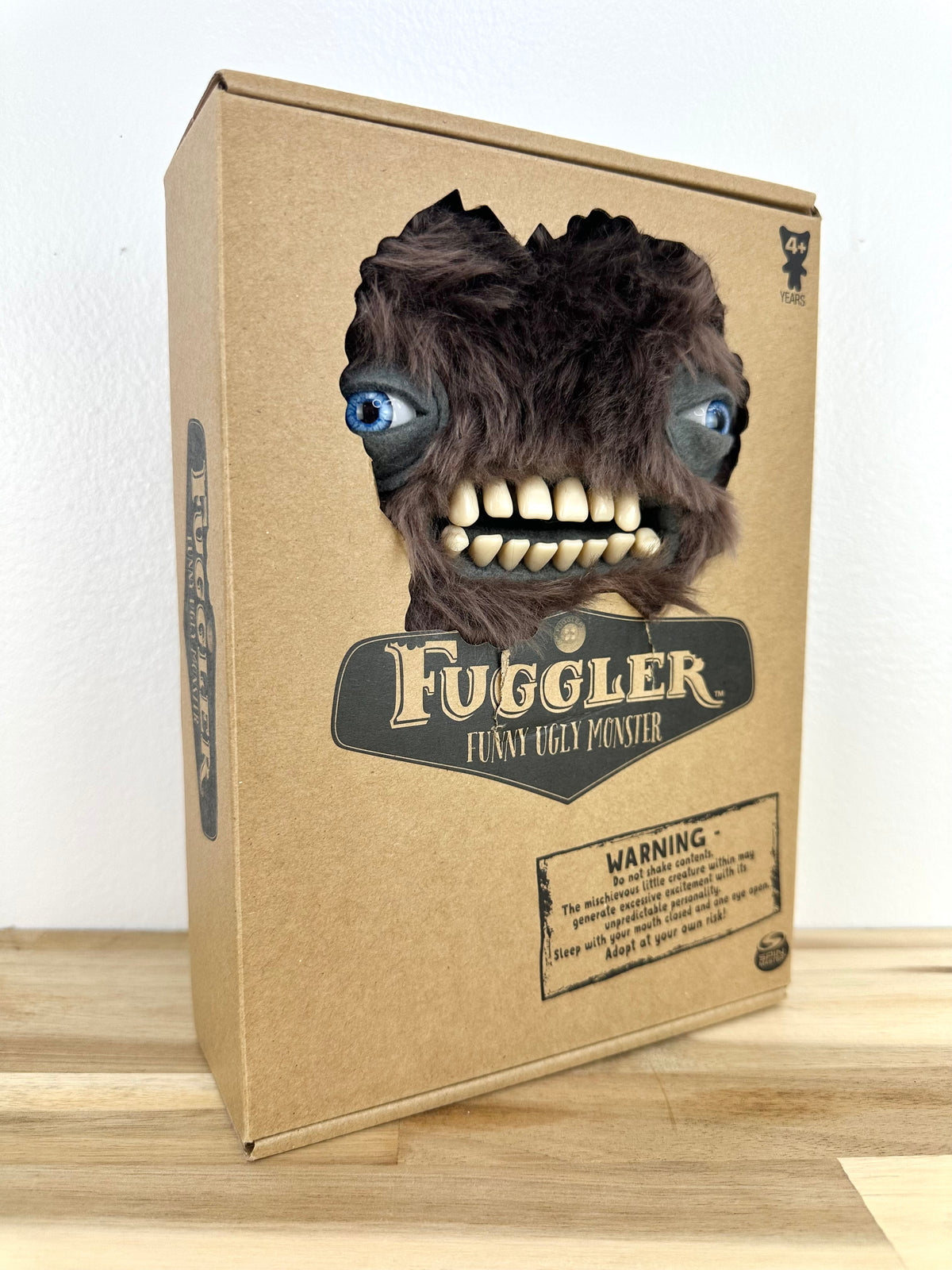 Munch Munch Fuggler - Spin Master - Brown Fur - Rare - Open Box
