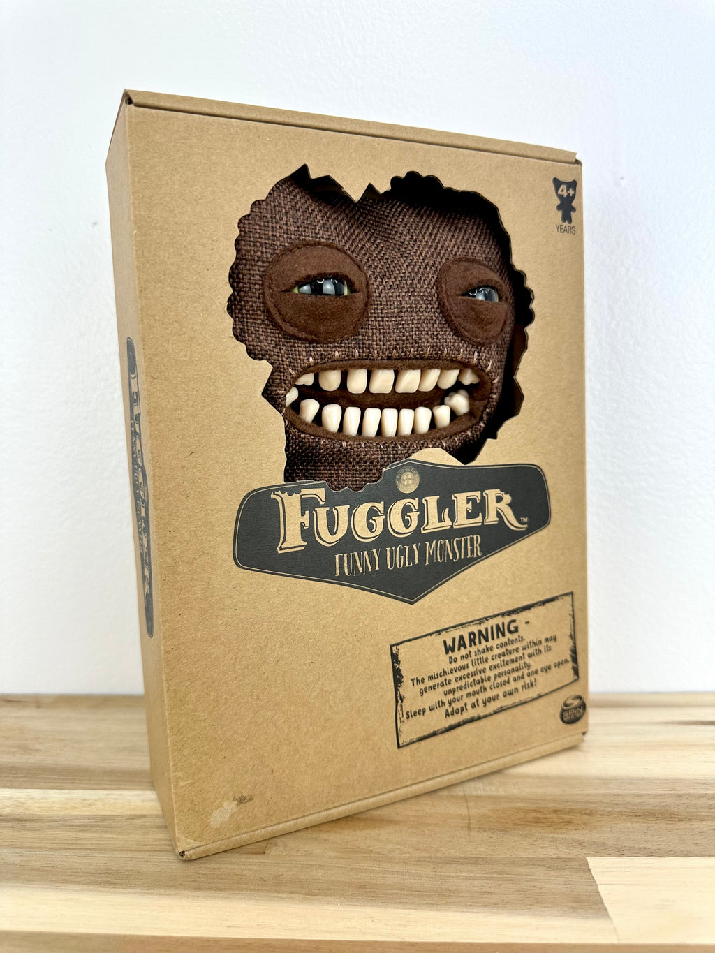 Mr. Buttons Chase Fuggler - Brown Burlap - Spin Master - Grail - Open Box With Certificate