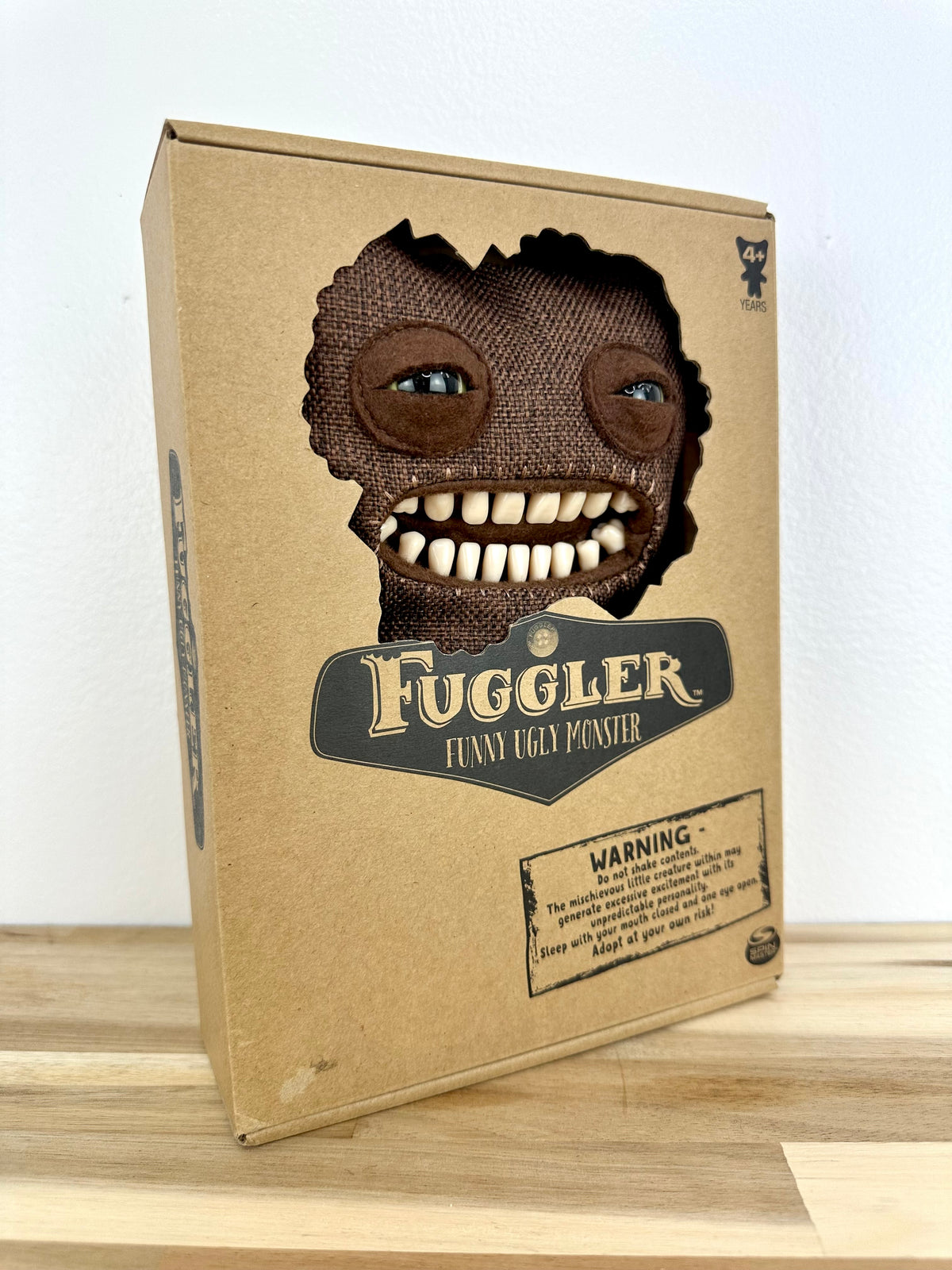 Mr. Buttons Chase Fuggler - Brown Burlap - Spin Master - Grail - Open Box With Certificate