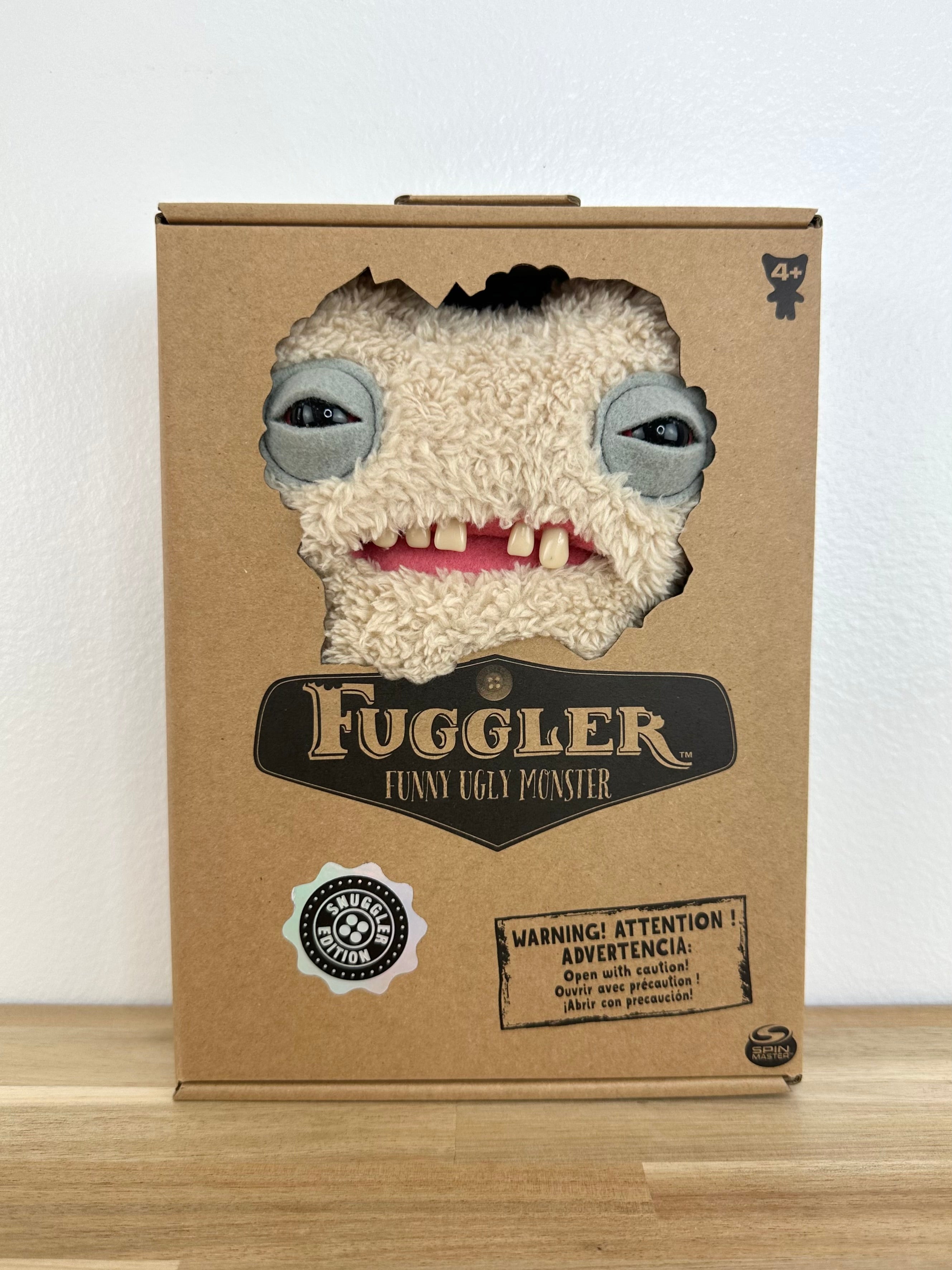 NEW • Gaptooth McGoo Fuggler • Fuzzy Cream • Snuggler Edition • Addo • UK Exclusive • SEALED Box