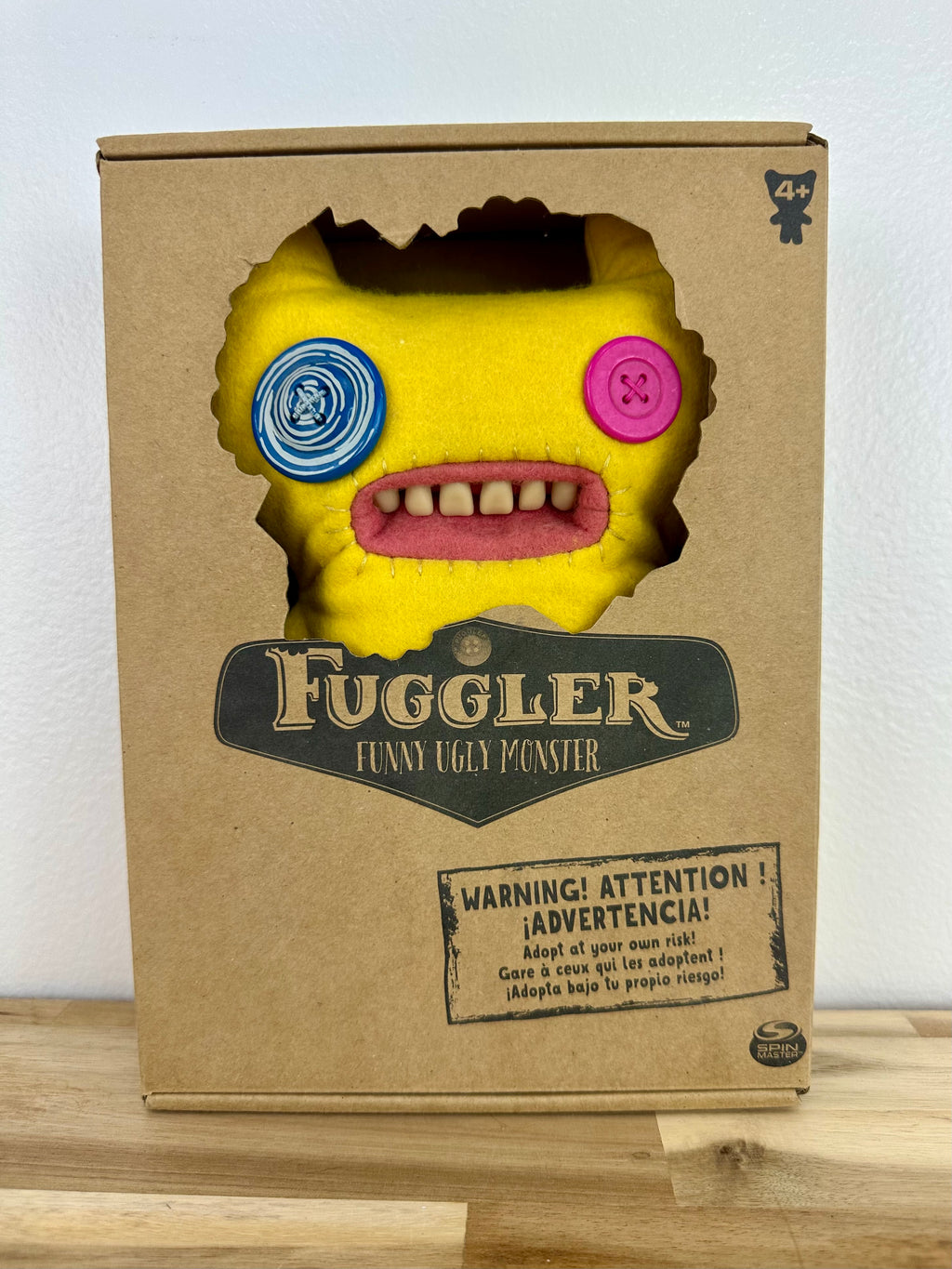 Indecisive Monster Fuggler - Yellow - Spin Master Original - Retired - Open Box