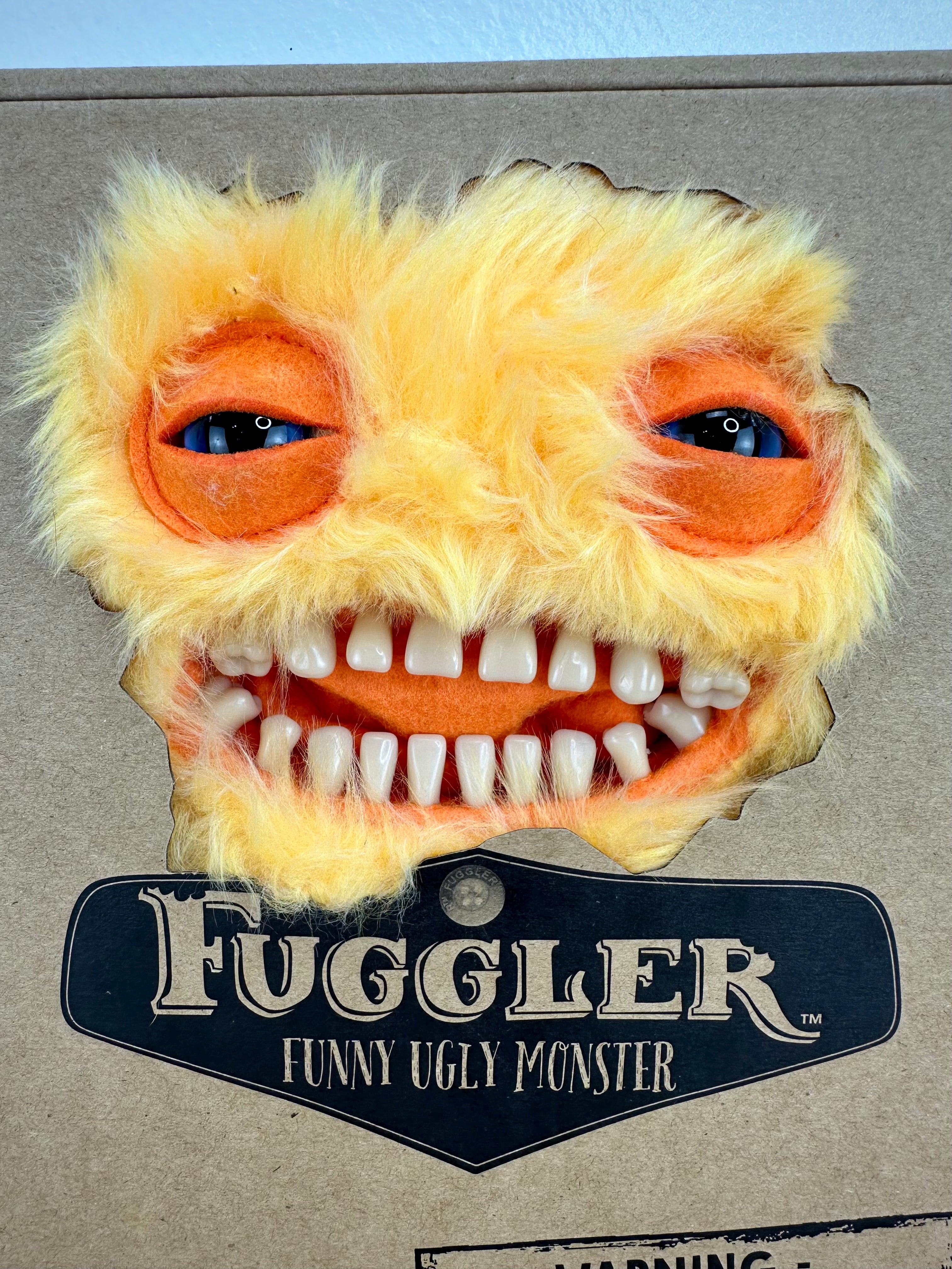 NEW • Fuggler Mr. Buttons • Yellow Fur • Spin Master • NEW Condition • Open Box