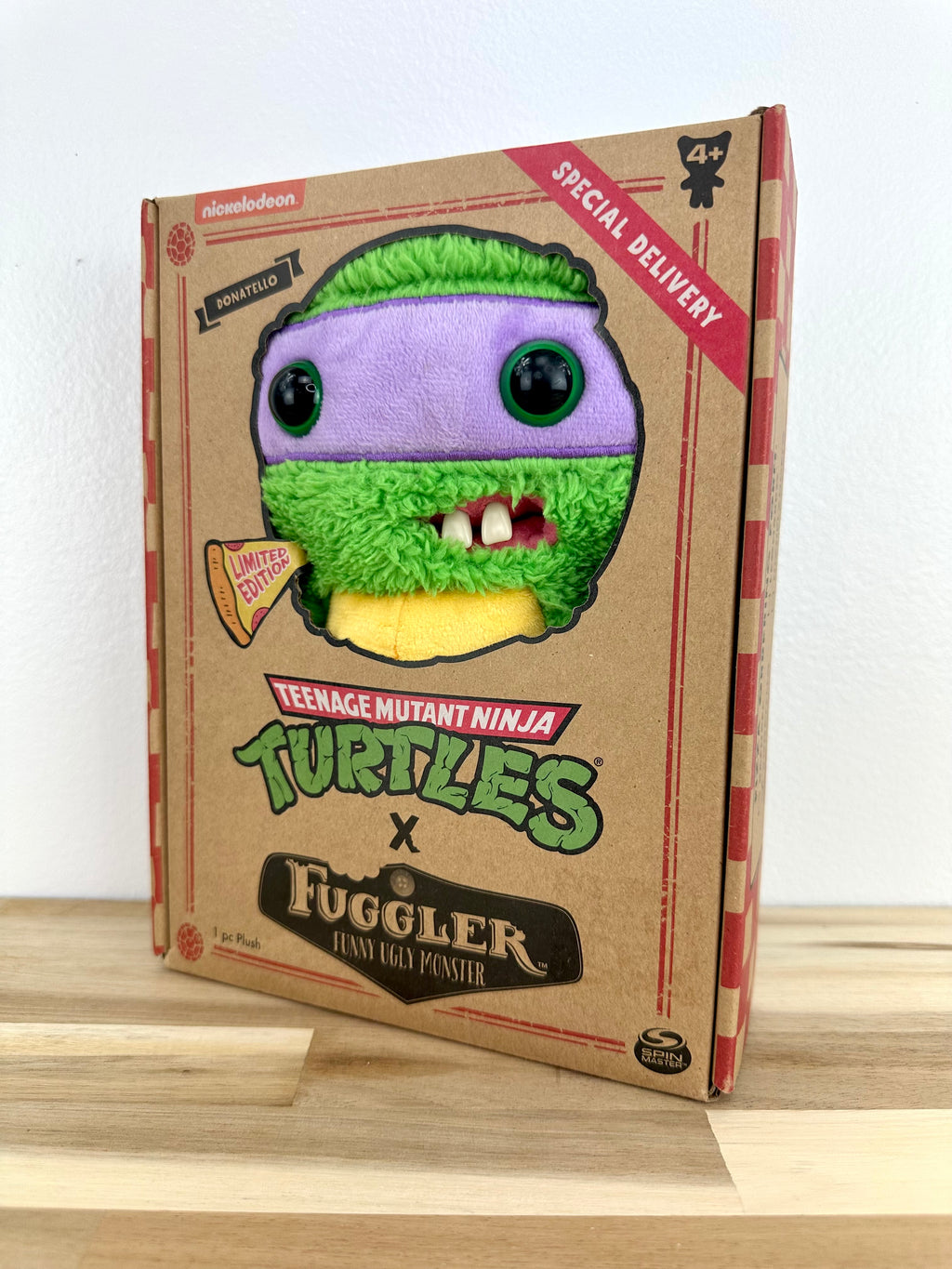 TMNT Donatello - Fuzzy Green - Misfit Fuggler - Addo + Nickelodeon - Sealed Box