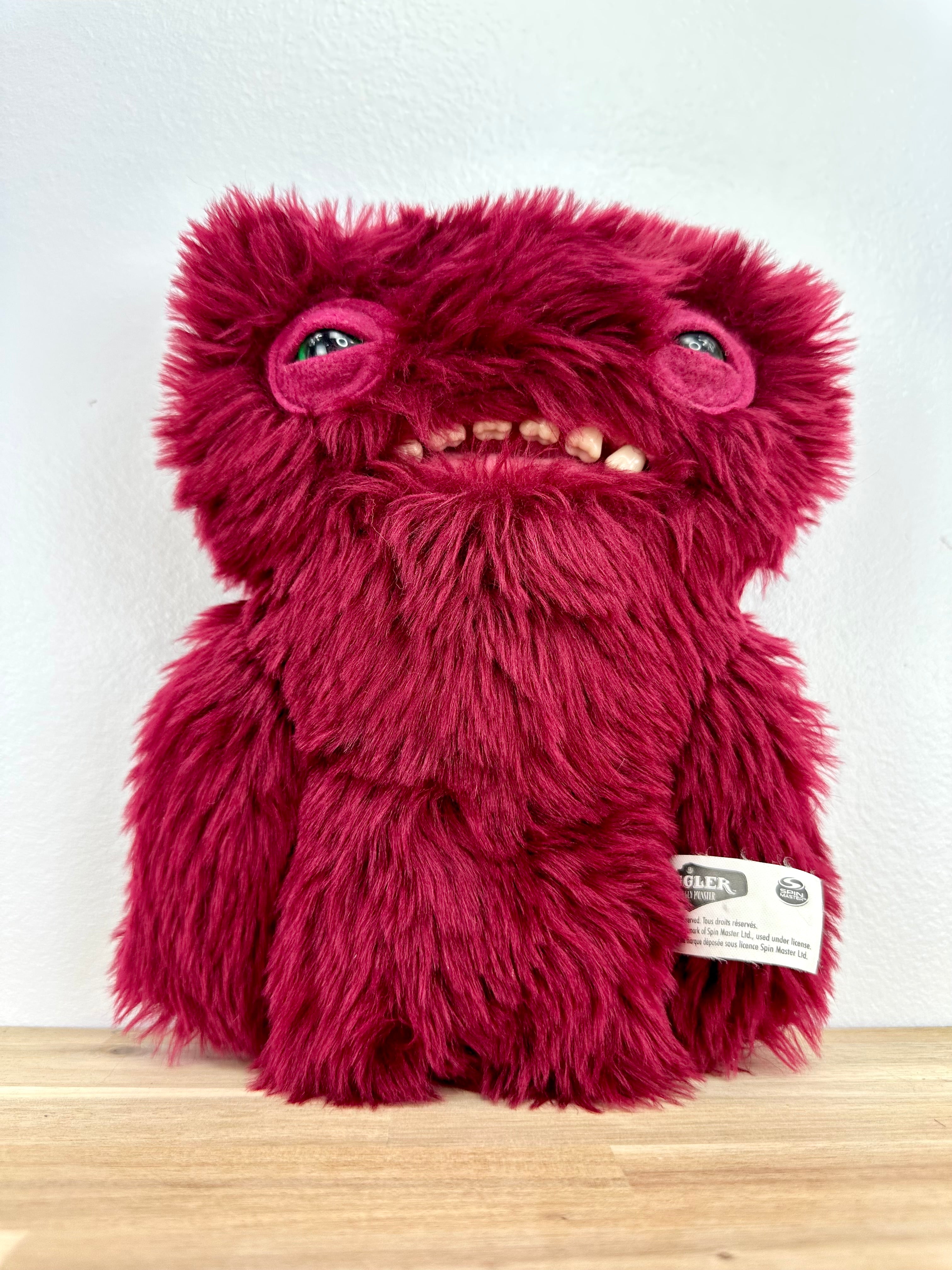 RARE * Fuggler Wide Eyed Weirdo • Burgundy • Spin Master Original • MINT Condition • No Box