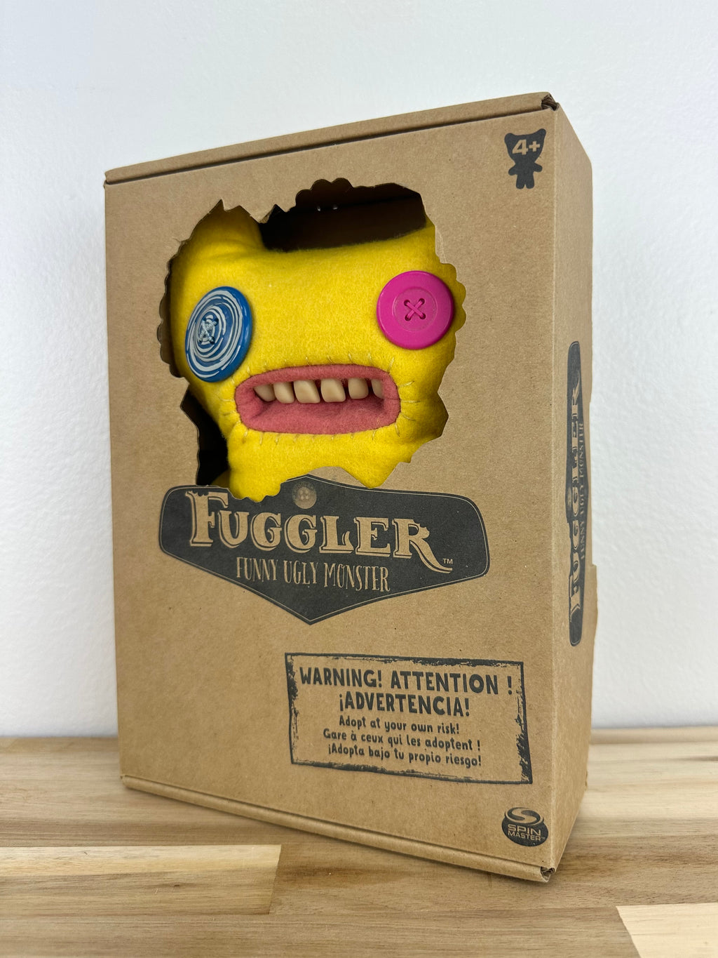 Indecisive Monster Fuggler - Yellow - Spin Master Original - Retired - Open Box