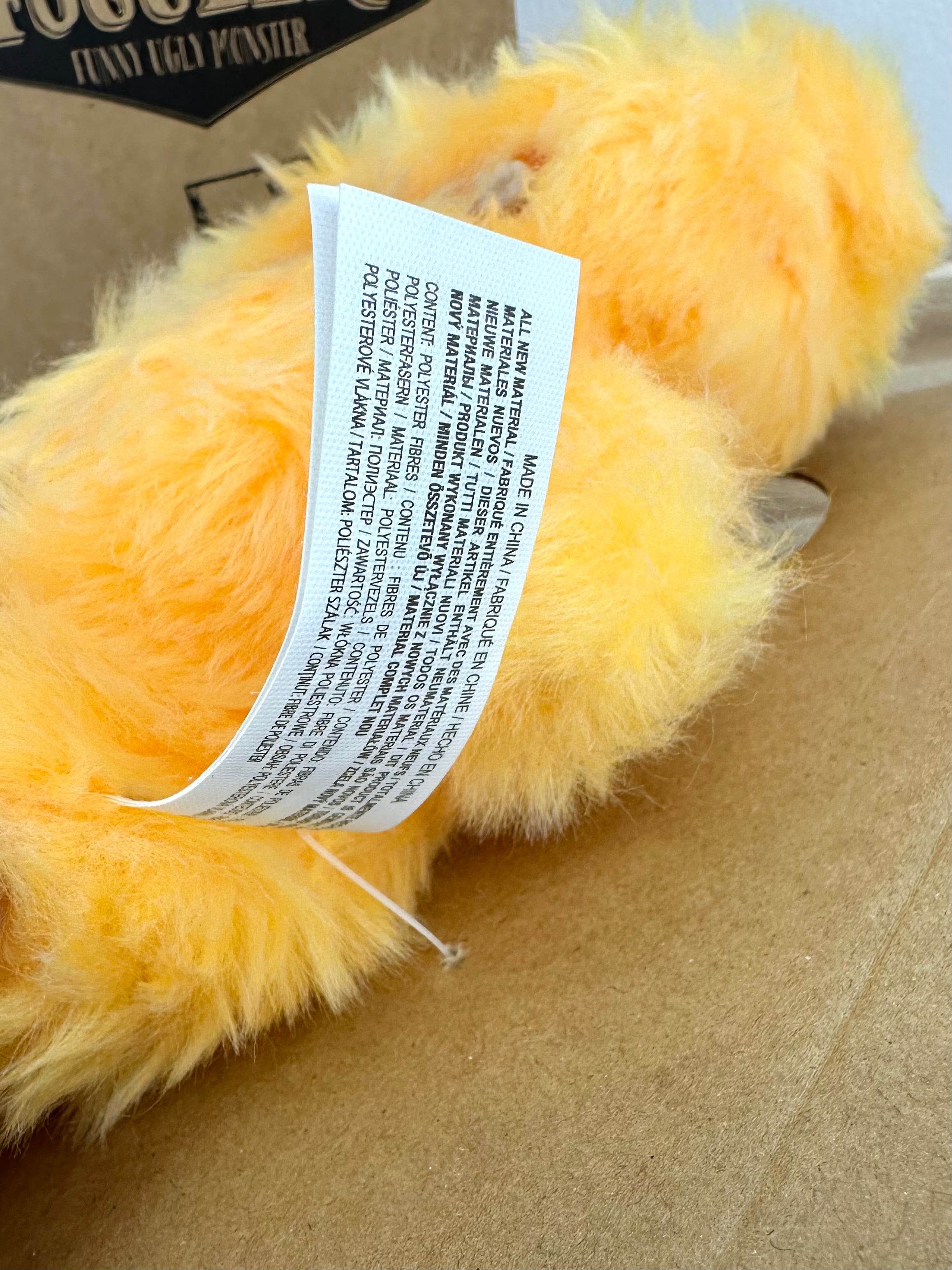 NEW • Fuggler Mr. Buttons • Yellow Fur • Spin Master • NEW Condition • Open Box