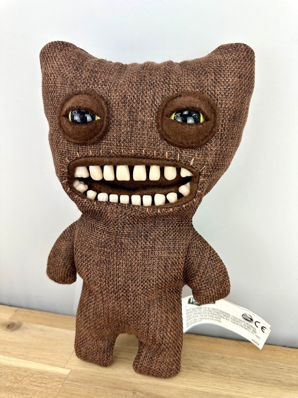 *GRAIL* Fuggler Mr Buttons Chase • Brown Burlap • Spin Master • Open Box W/ Certificate
