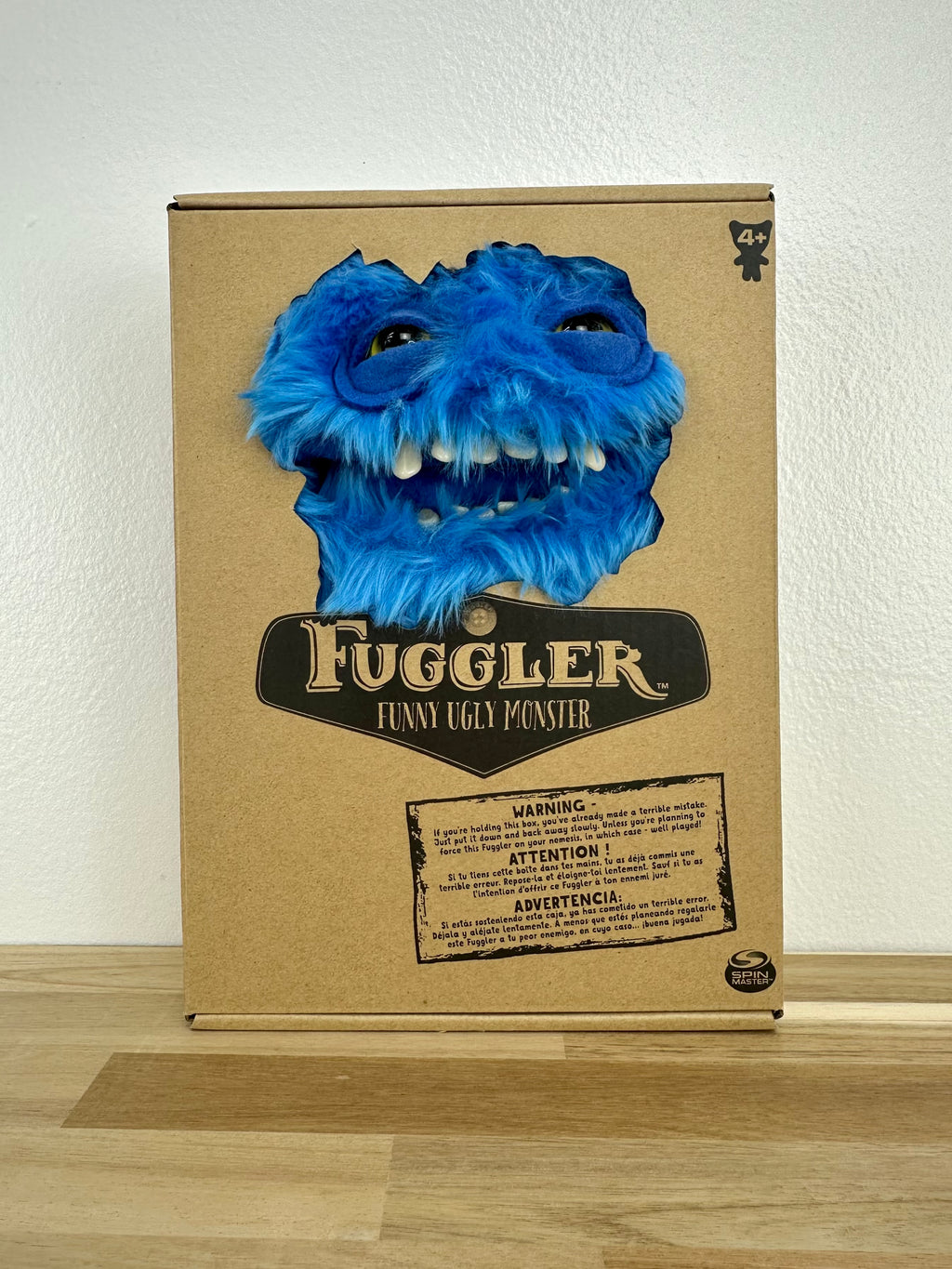 RARE * Fuggler Count Underoo Mcgoo • Blue • Spinmaster • NEW in Open Box