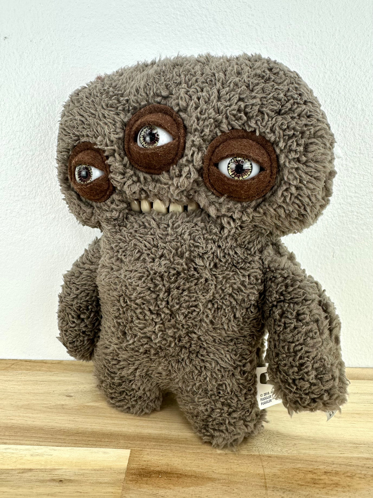 Annoyed Alien Fuggler - Fuzzy Brown - Addo - Mint Condition - No Box