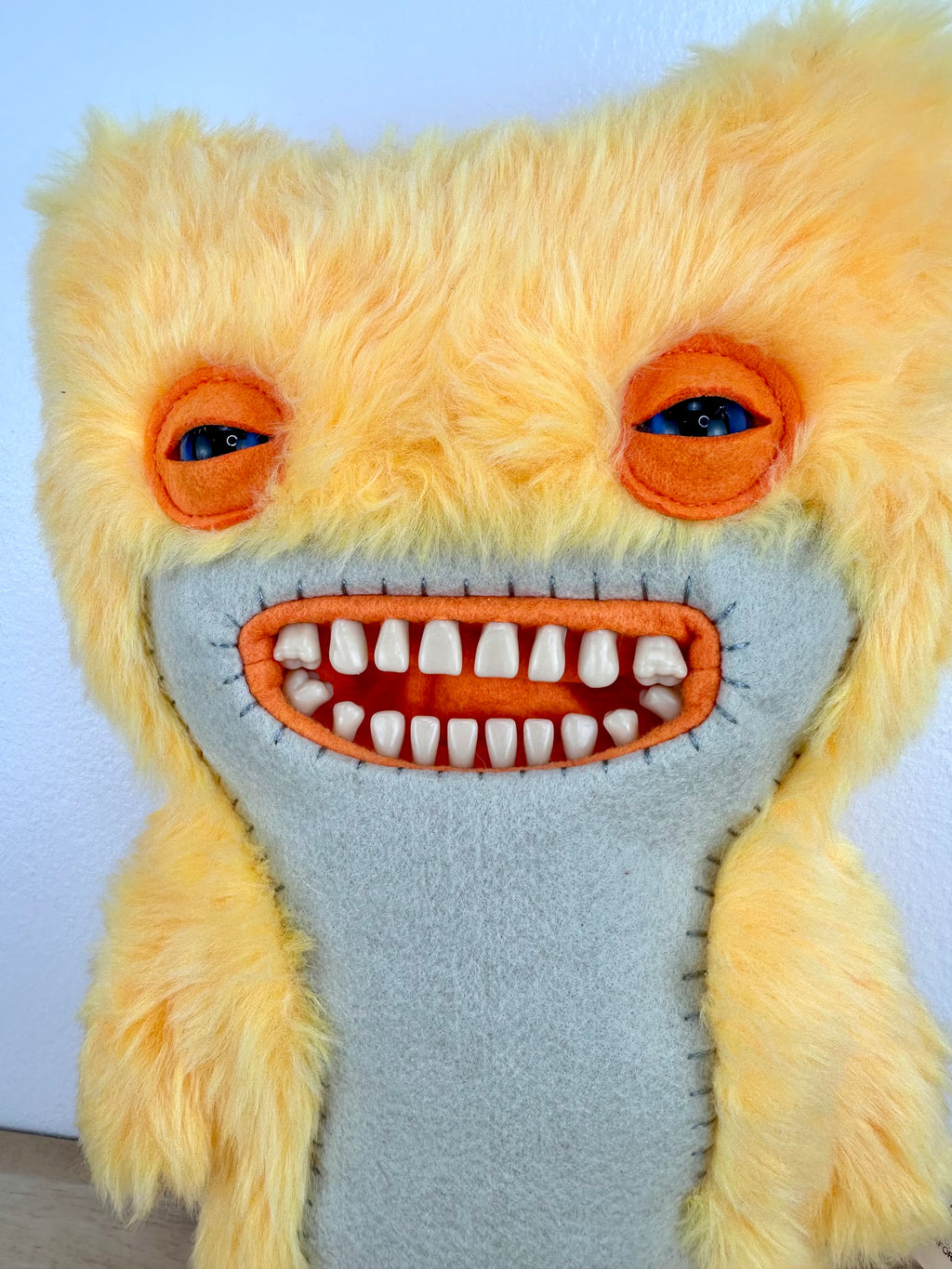 RETIRED * Fuggler Yellow Awkward Bear • Spin Master • MINT Condition • No Box