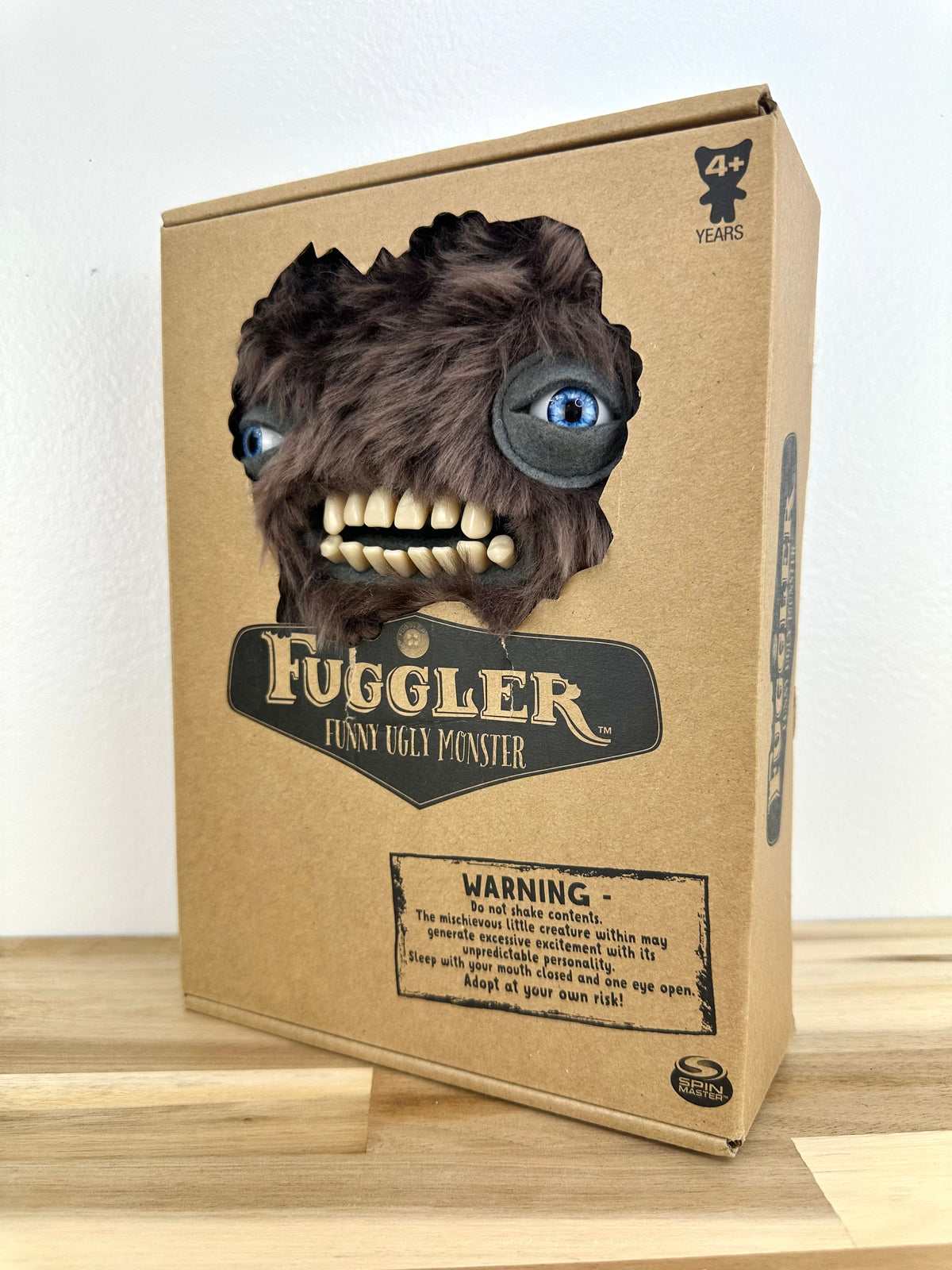 Munch Munch Fuggler - Spin Master - Brown Fur - Rare - Open Box