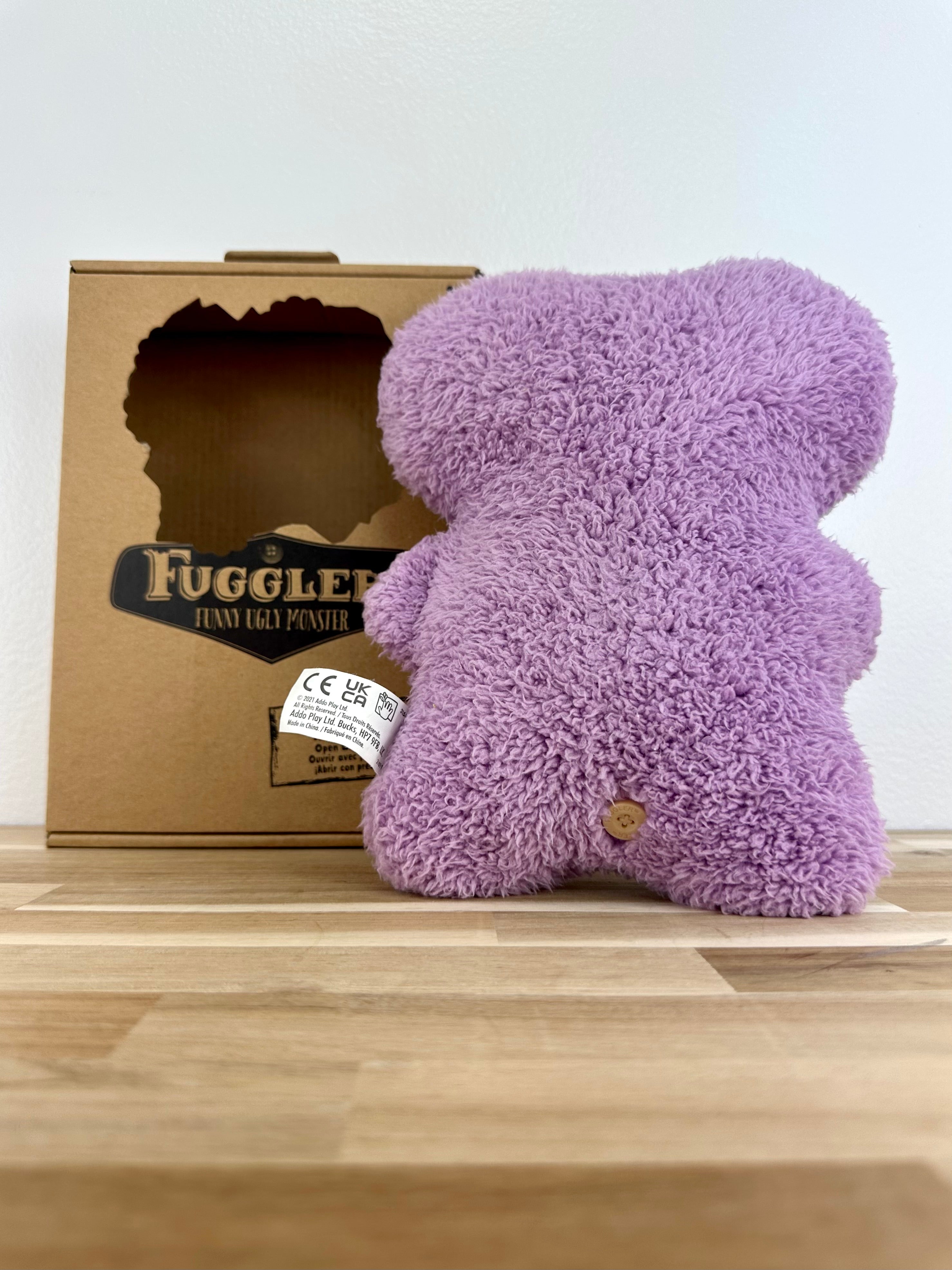NEW • Gaptooth McGoo Fuggler • Fuzzy Lilac • Addo • New in Box
