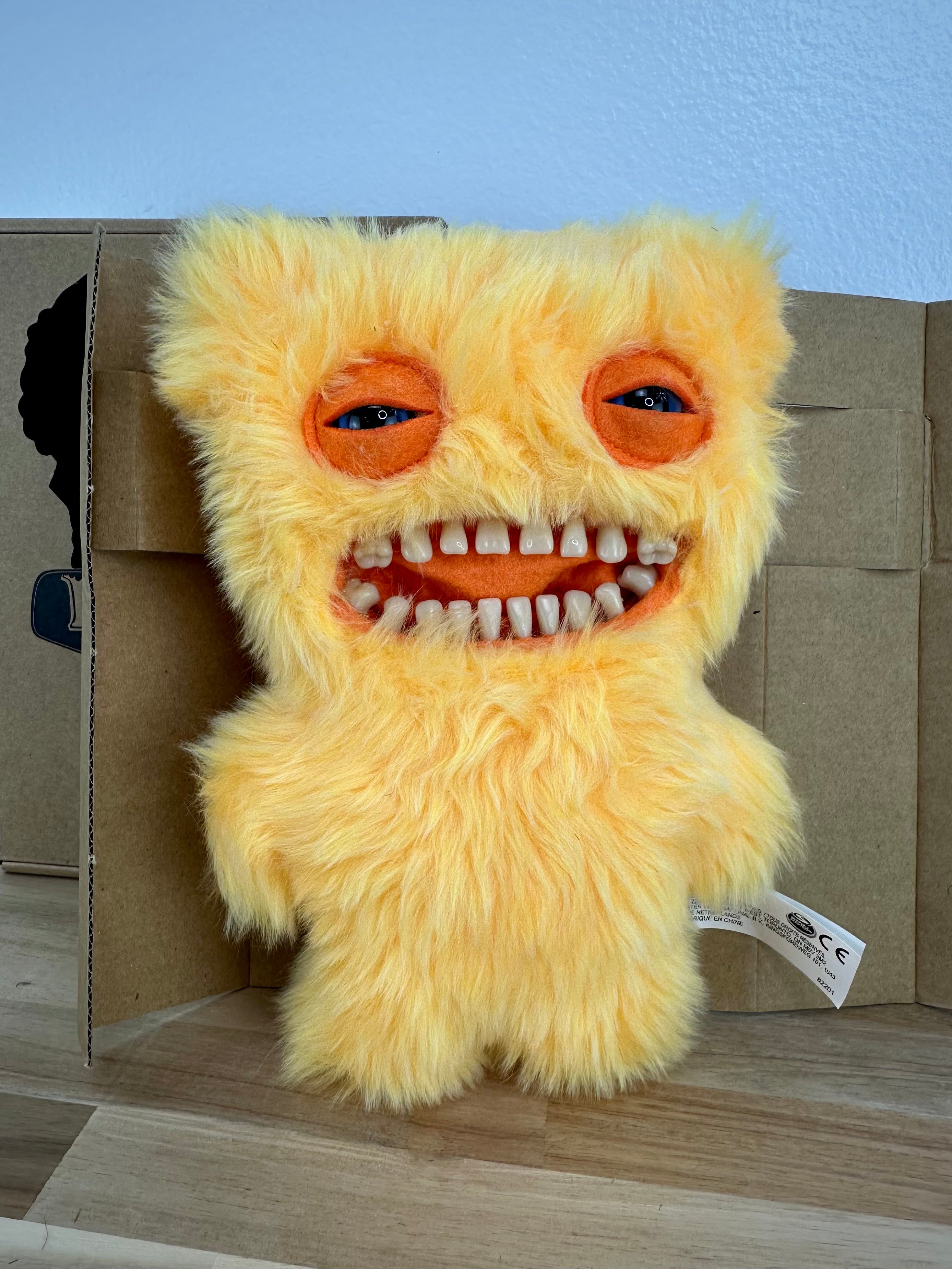 NEW • Fuggler Mr. Buttons • Yellow Fur • Spin Master • NEW Condition • Open Box