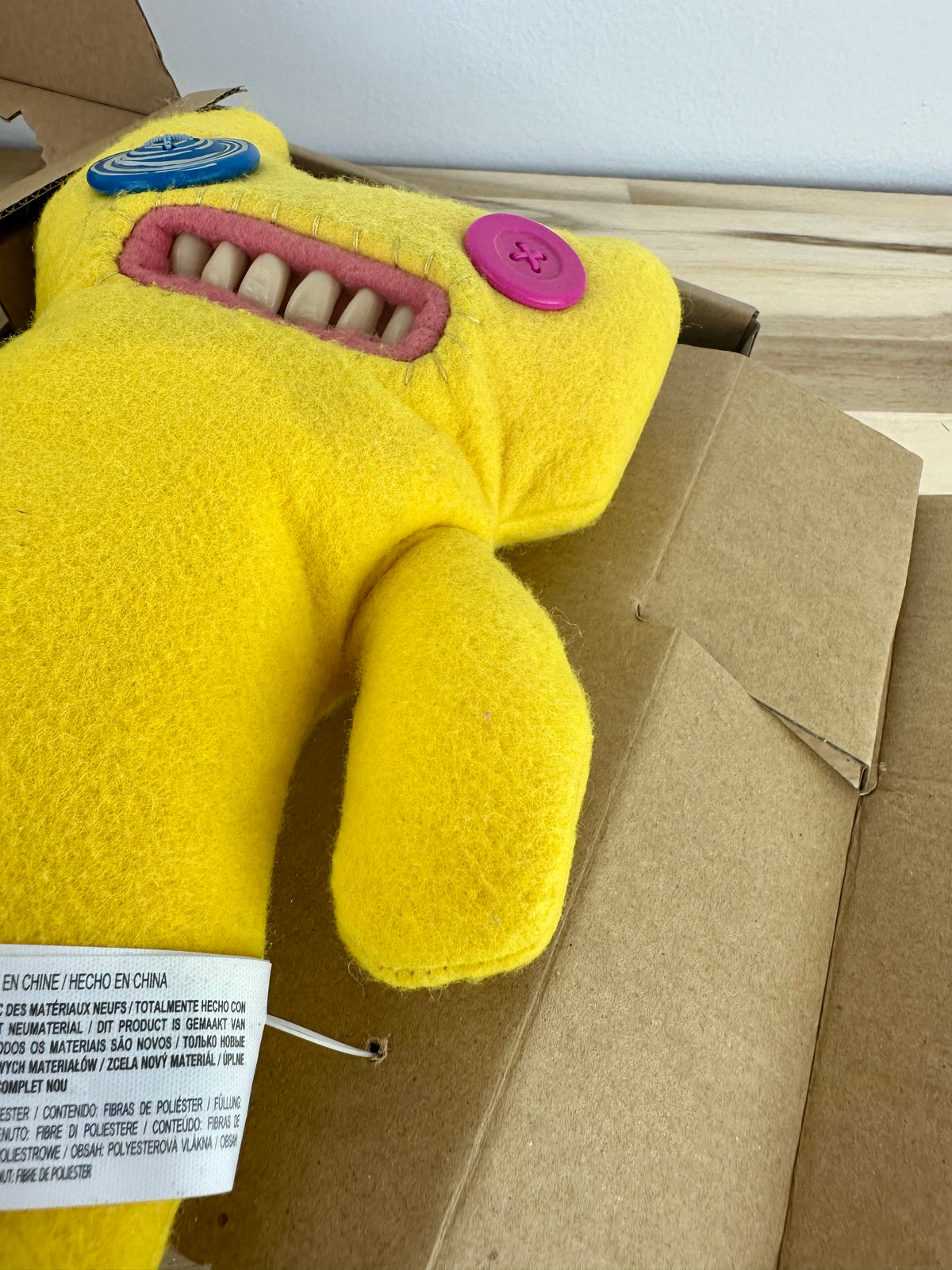 Indecisive Monster Fuggler - Yellow - Spin Master Original - Retired - Open Box