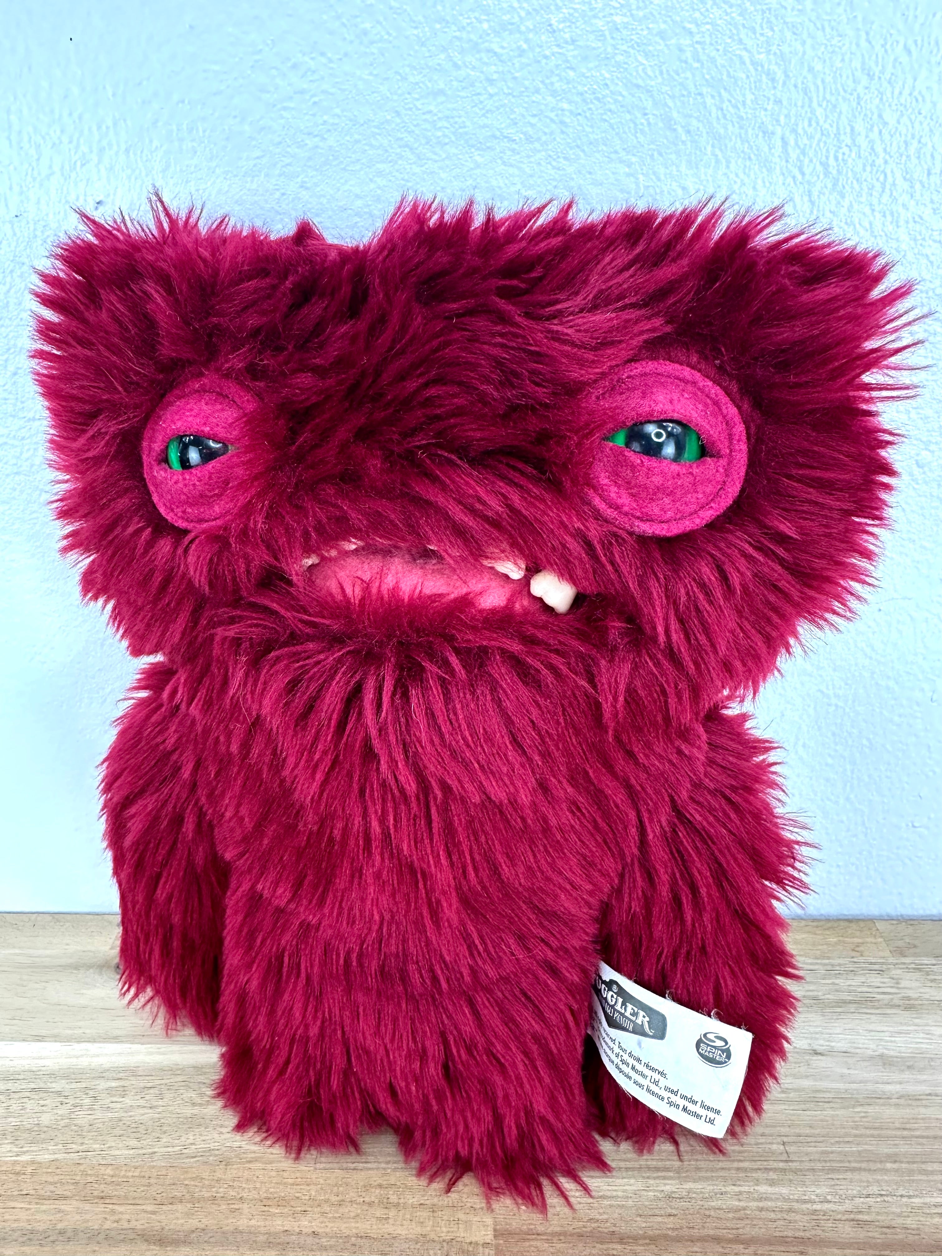 RARE * Fuggler Wide Eyed Weirdo • Burgundy • Spin Master Original • MINT Condition • No Box