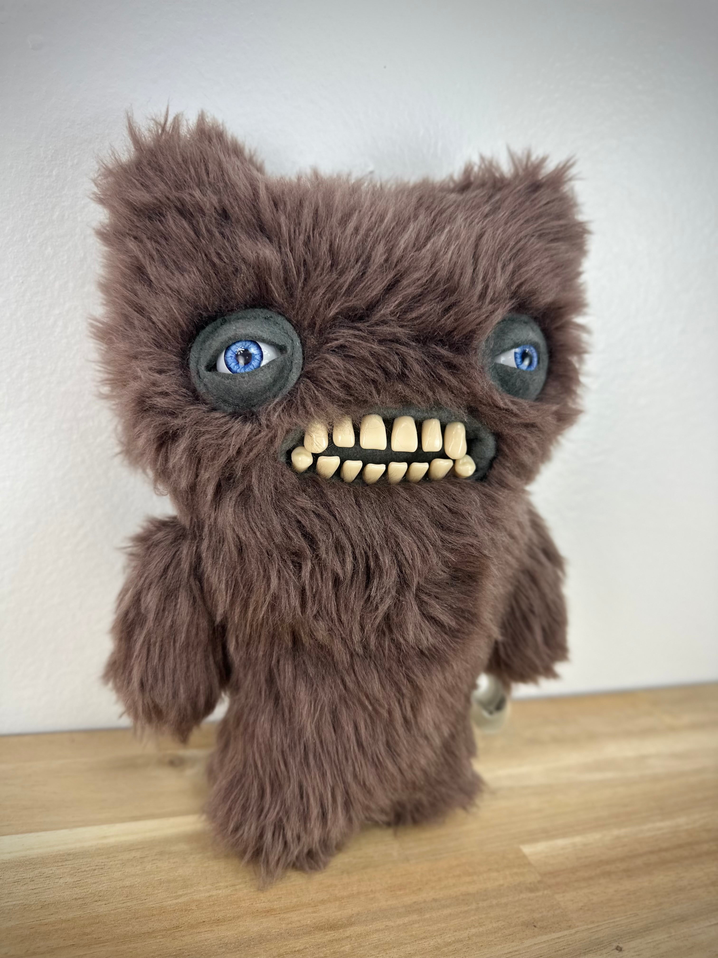RARE * Fuggler Munch Munch • Furry Brown • Spin Master • MINT Condition • No Box