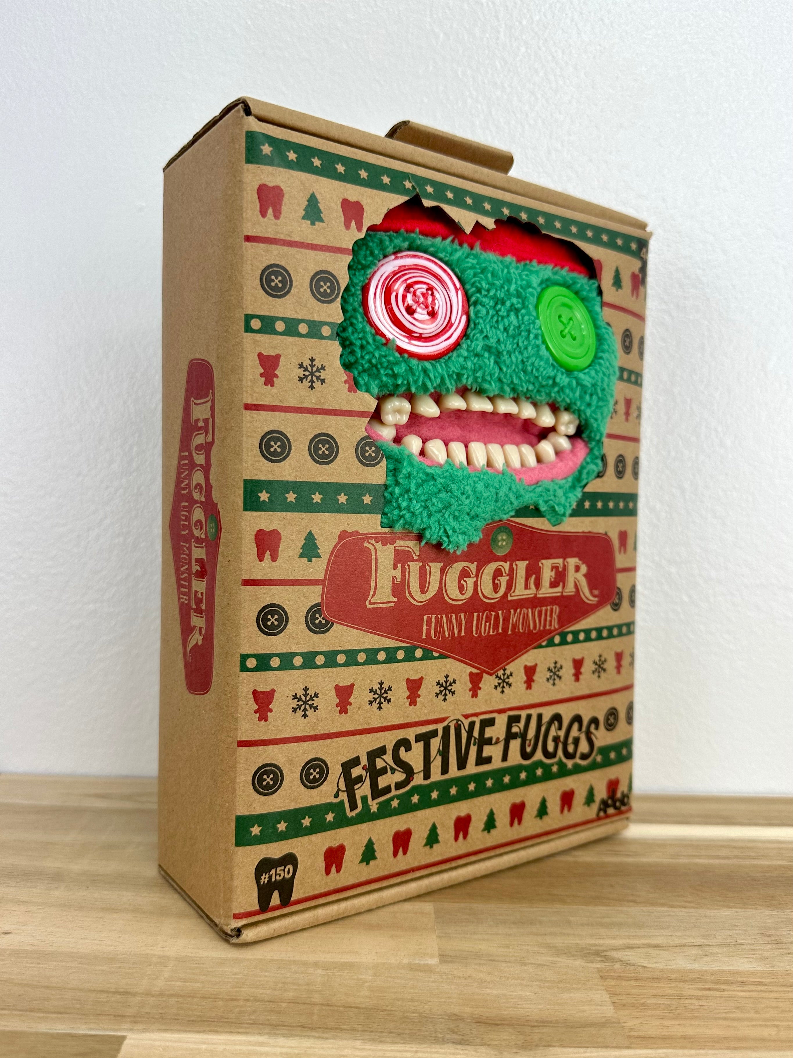 RETIRED • Mr. Buttons Elf Fuggler • Festive Fuggs • Addo • New in SEALED Box