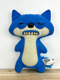 RETIRED * Fuggler Blue Suspicious Fox • Spin Master • MINT Condition • No Box