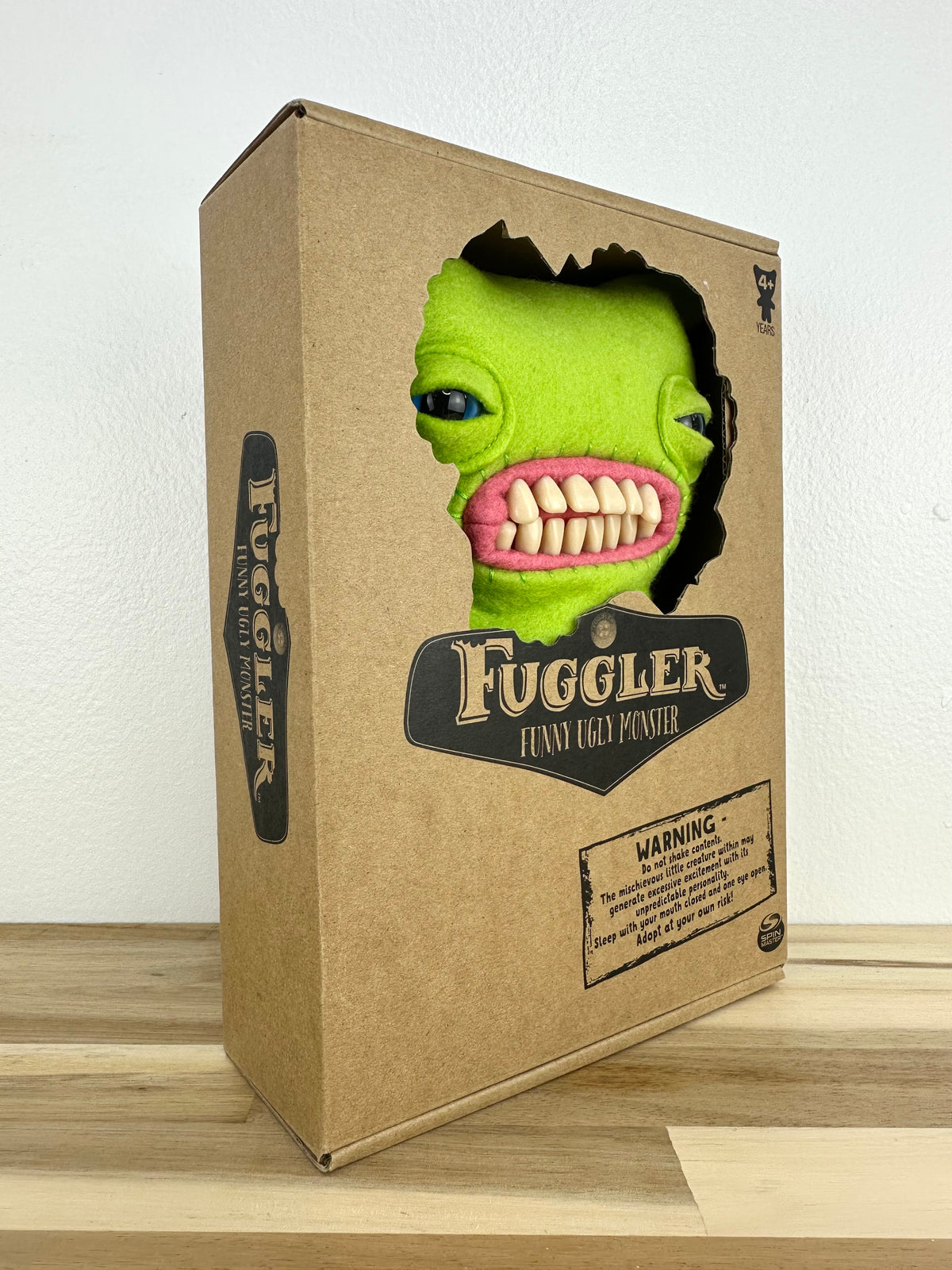 Munch Munch Fuggler - Green Felt - Spin Master Original - Retired - Sealed Box