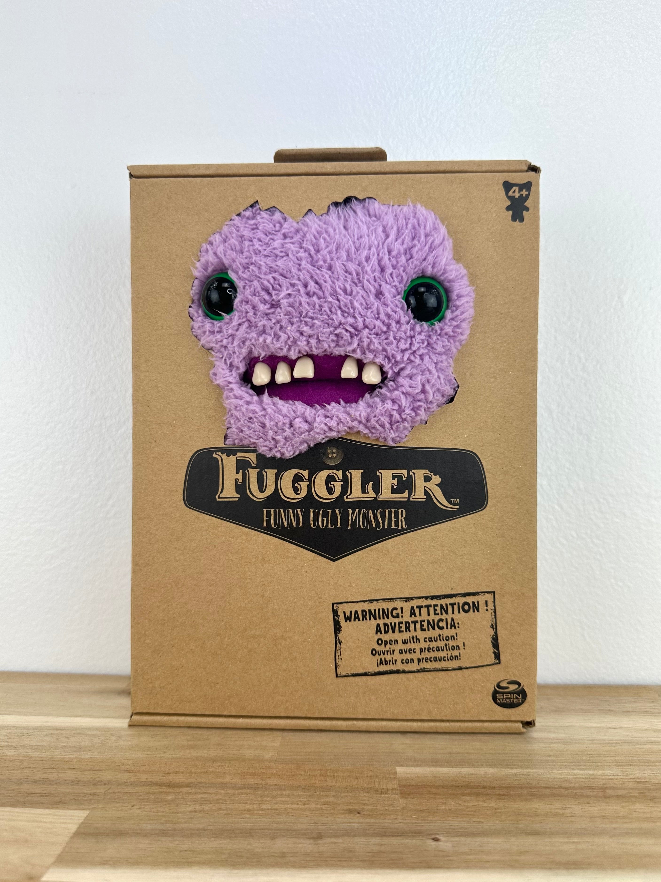 NEW • Gaptooth McGoo Fuggler • Fuzzy Lilac • Addo • New in Box
